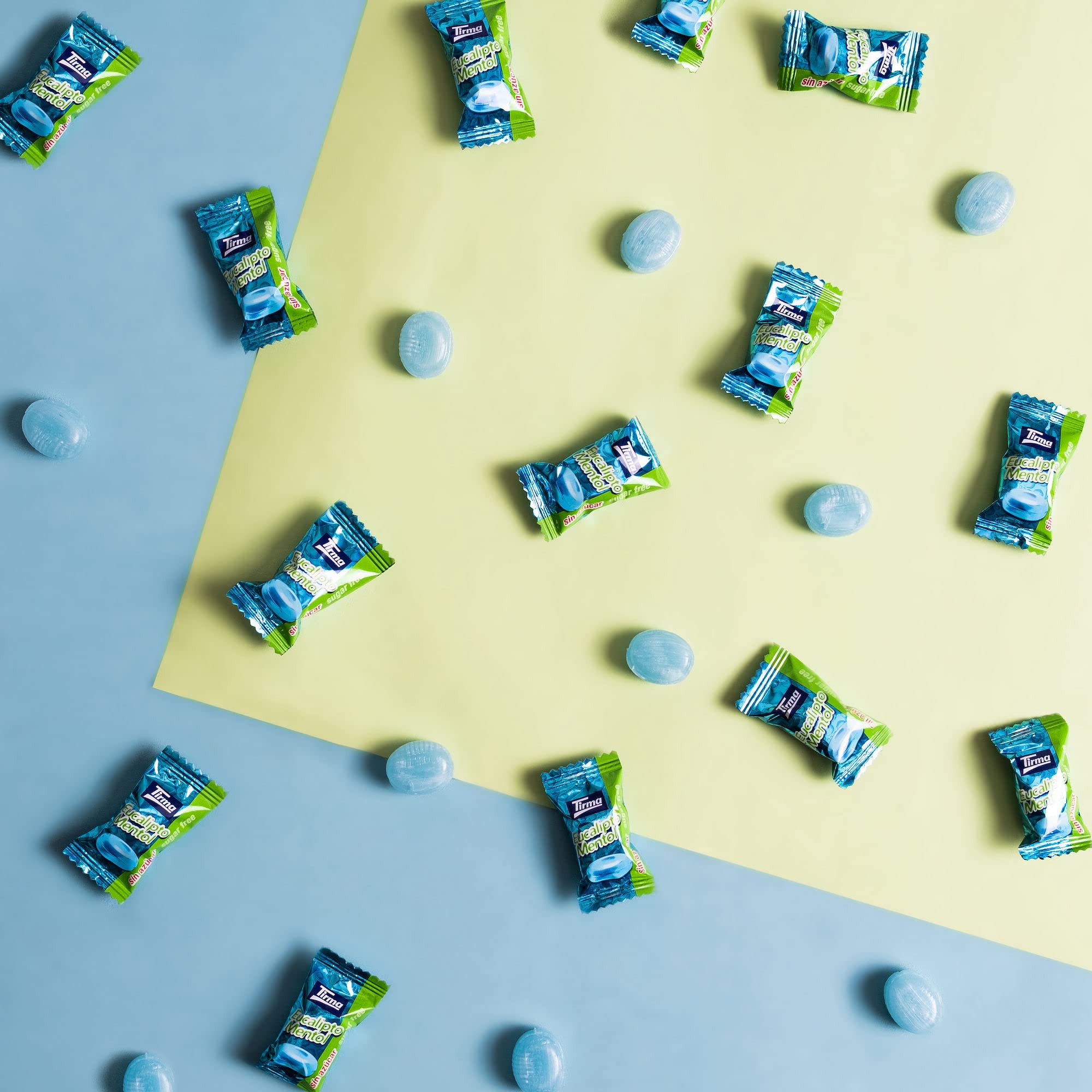 Tirma Sugar Free Eucalyptus and Menthol Candy 150g - Hard Boiled Sweets