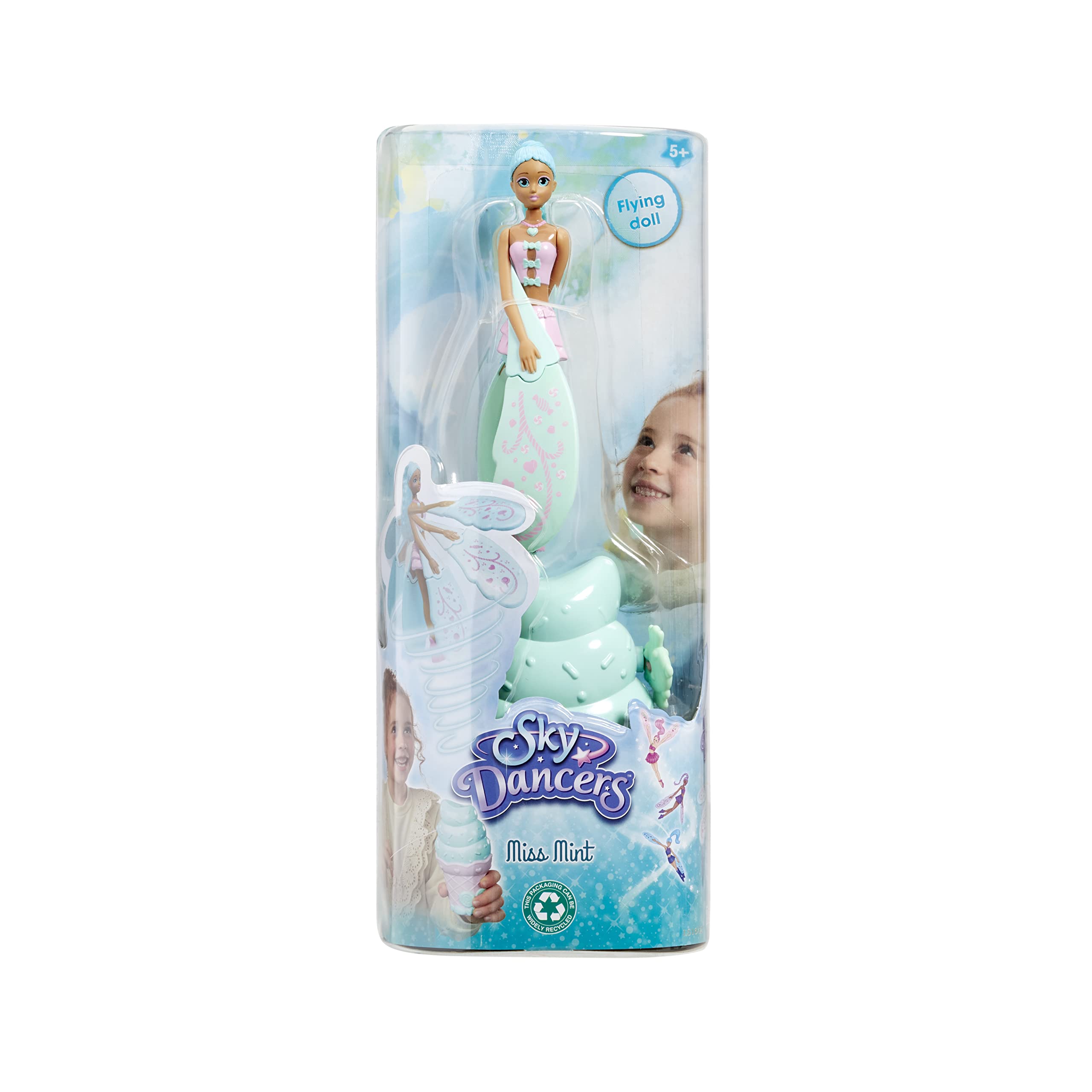 Sky Dancers: Miss Mint - Pull the Cord & Watch Her Fly, Ages 5+