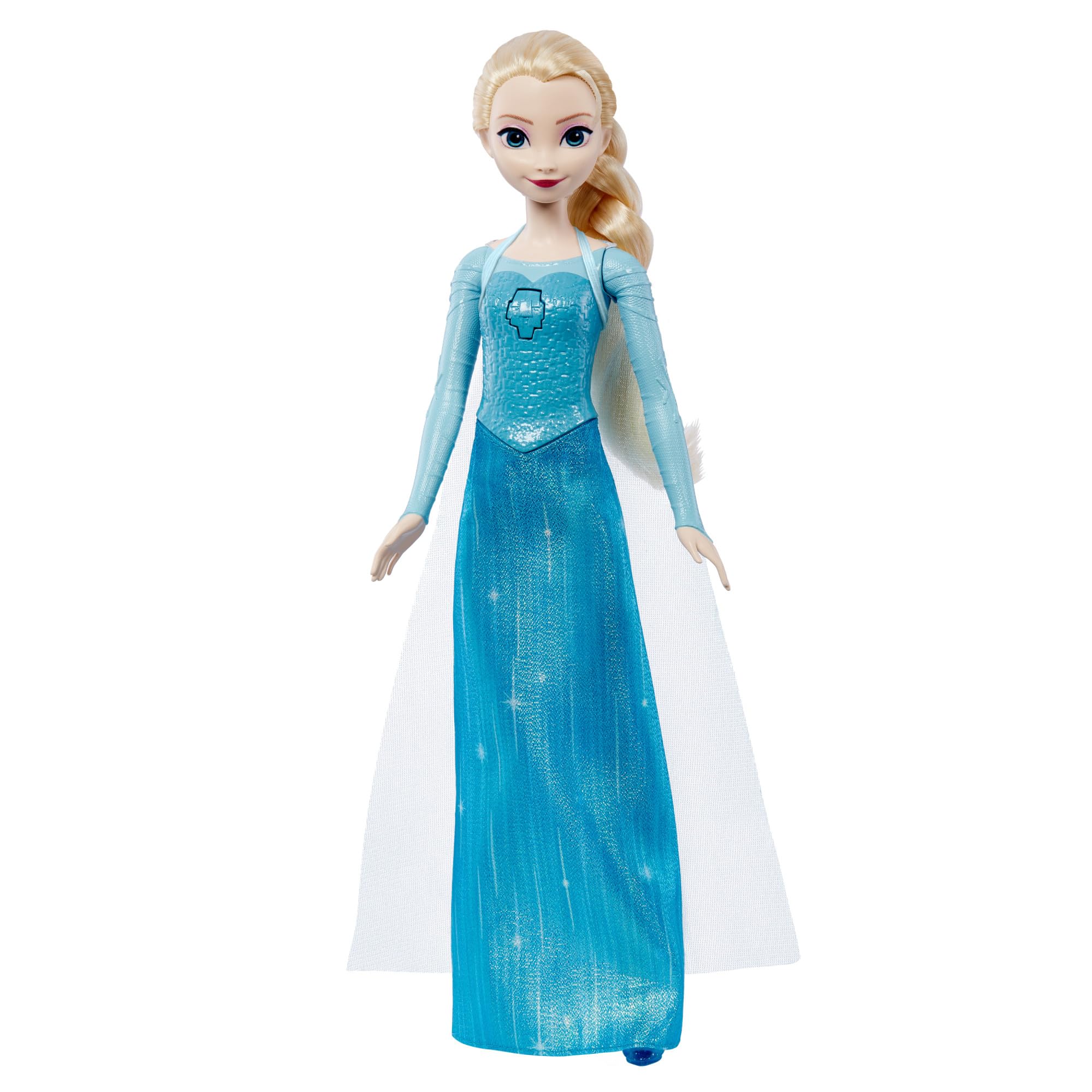 Mattel Disney Frozen Singing Elsa Fashion Doll - Musical Interactive Doll with Signature Outfit