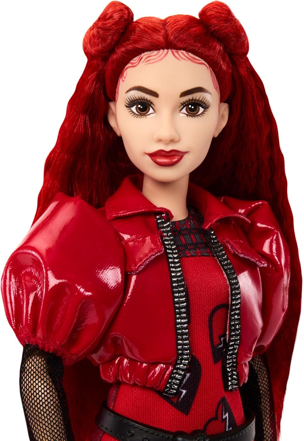 Disney Descendants: The Rise of Red Fashion Doll – Red, Daughter of Queen of Hearts, 11-Point Articulation, Ages 4+
