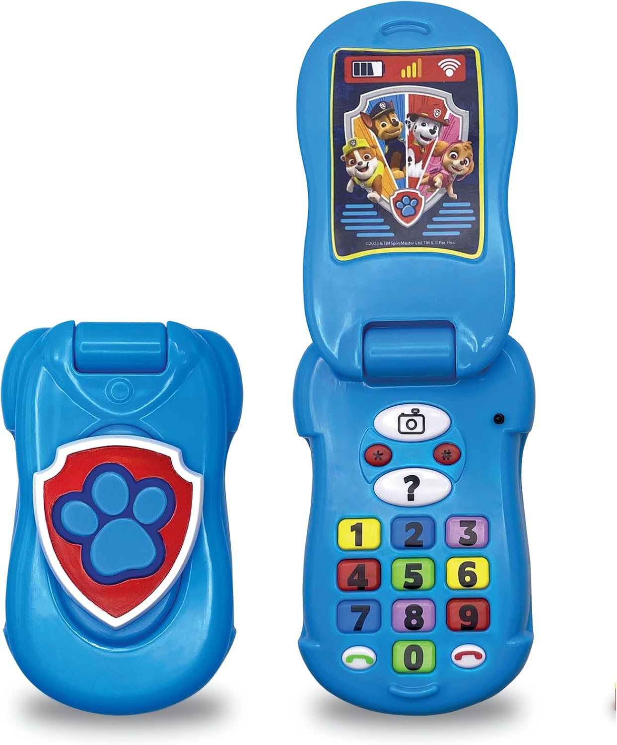 Paw Patrol Flip-Up Phone - Interactive Learning Toy for Toddlers 18 Months & Up