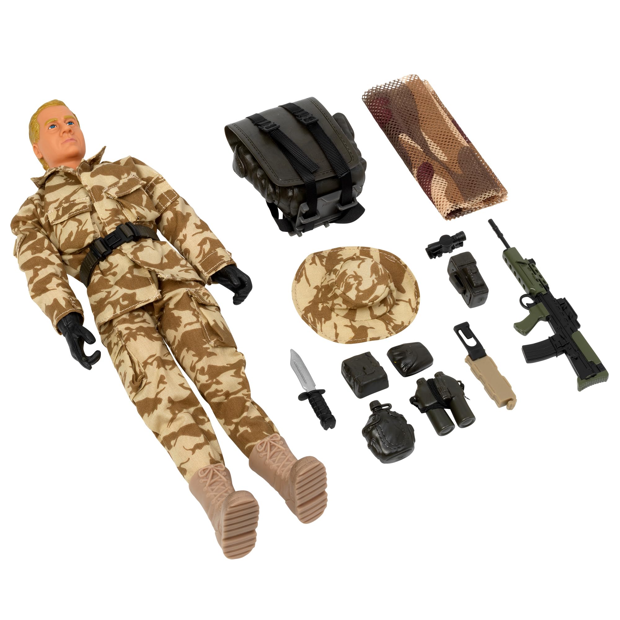 World Peacekeepers 12" S.A.S. Action Figure - 1:6 Scale with 30+ Points of Articulation