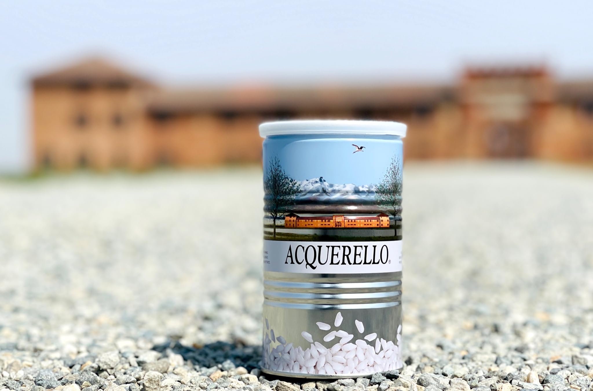 Acquerello Carnaroli Rice Aged 1 Year – 500g Tin – Premium Italian Risotto Rice