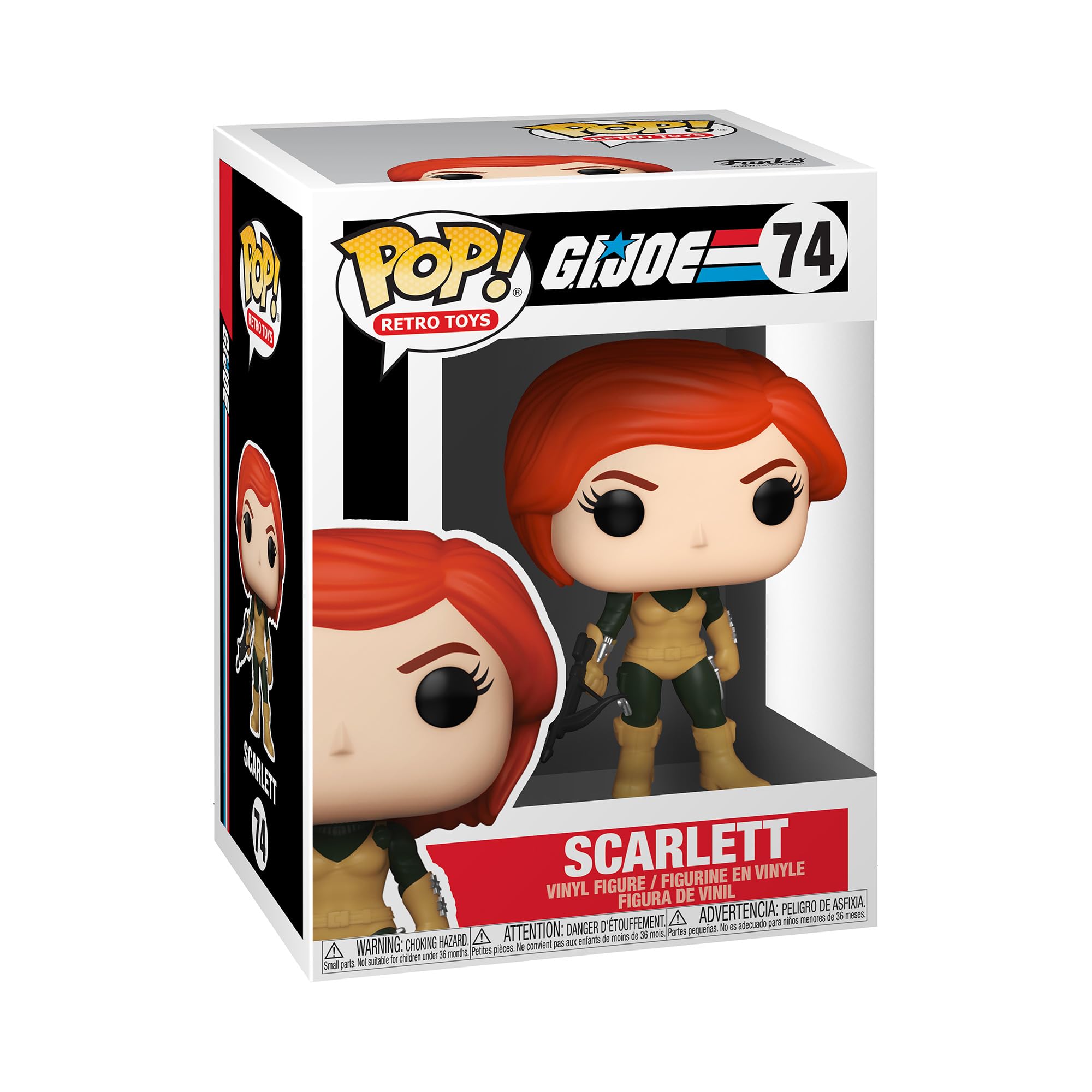 Funko Pop! G.I. Joe - Scarlett Vinyl Figure #74 (55783)