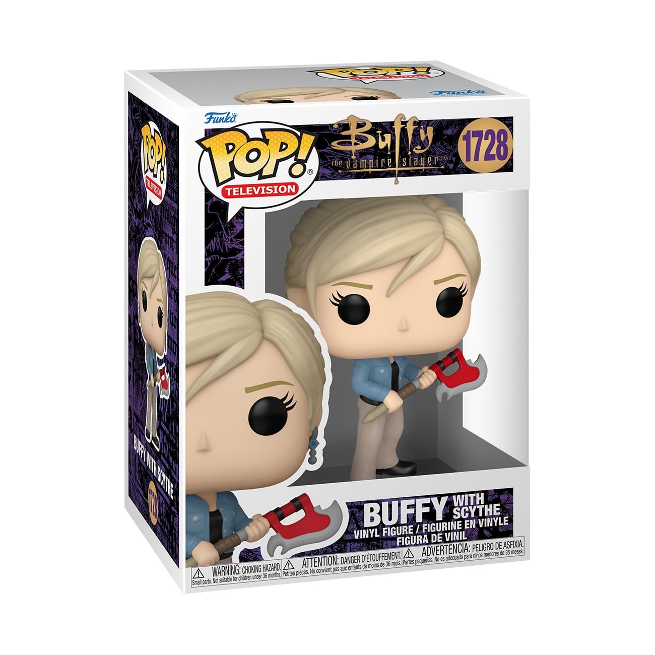 Funko Pop! TV: Buffy the Vampire Slayer - Buffy Summers with Scythe Vinyl Figure