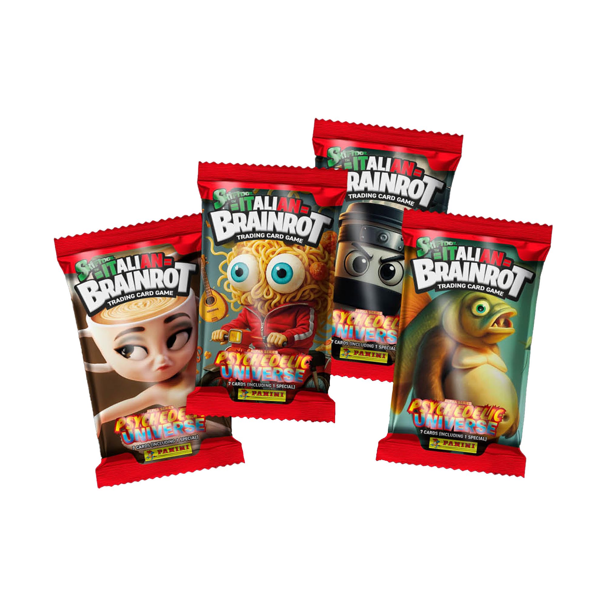 Panini Skifidol Italian Brainrot Trading Cards - Starter Pack