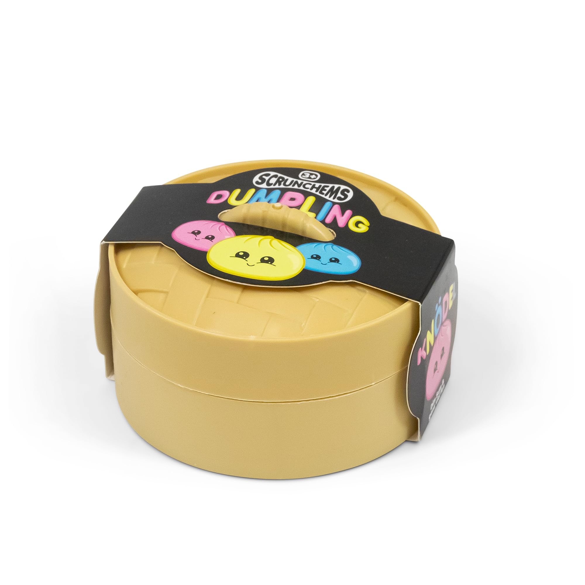 Tobar Scrunchems Dumpling Squish Toy - Stress Relief Fidget for Kids 3+