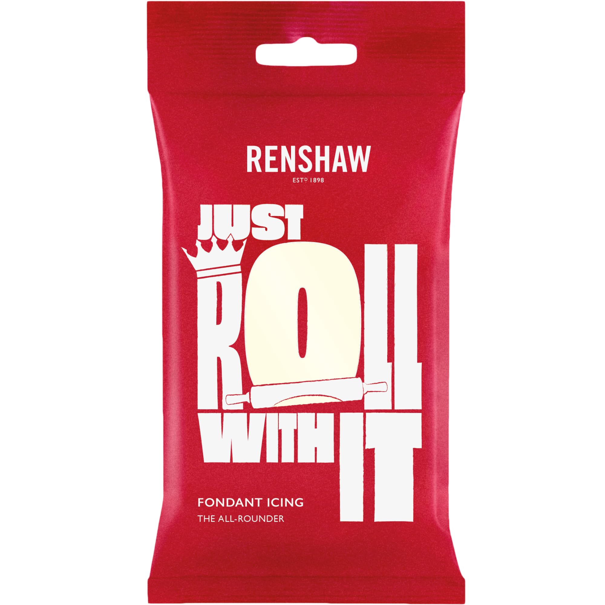 Renshaw - Ivory Just Roll With It Fondant Icing 1 kg