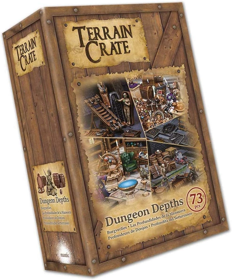 Mantic Games TerrainCrate: Dungeon Depths Plastic Scenery Set