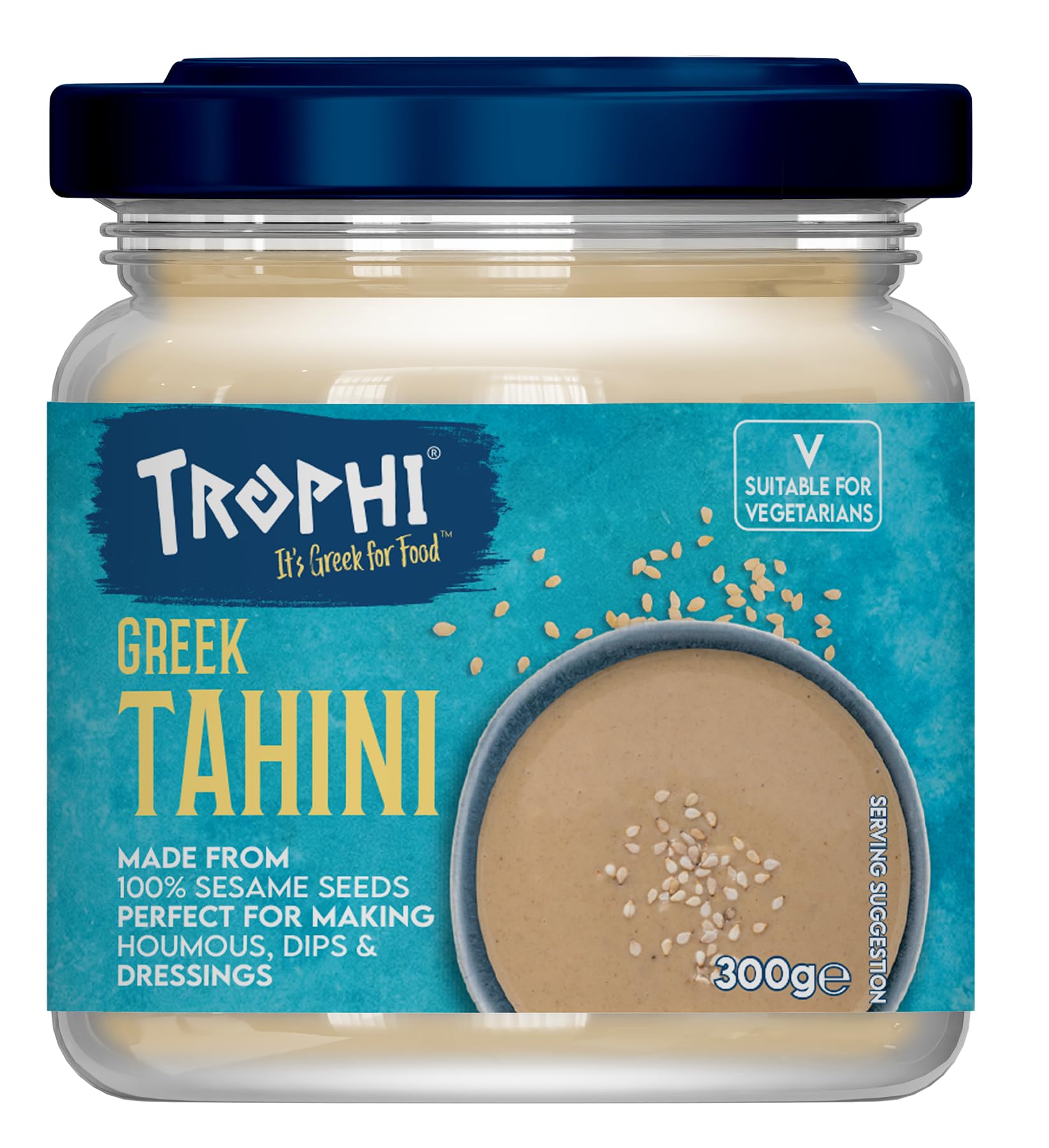 Trophi Tahini Pure Sesame Paste, 300g