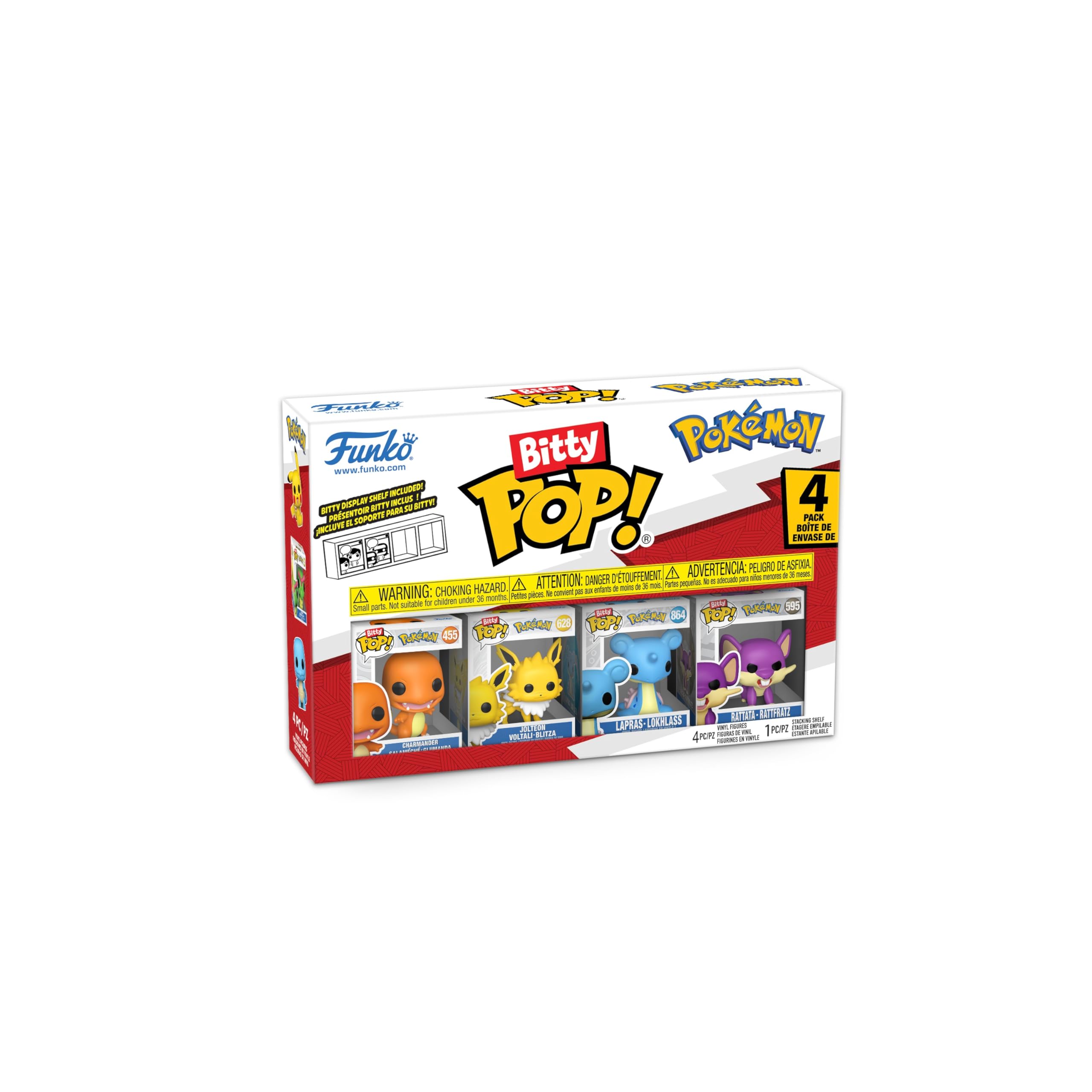 Funko Bitty Pop! Pokémon - Charmander 4PK with Mystery Mini Figure
