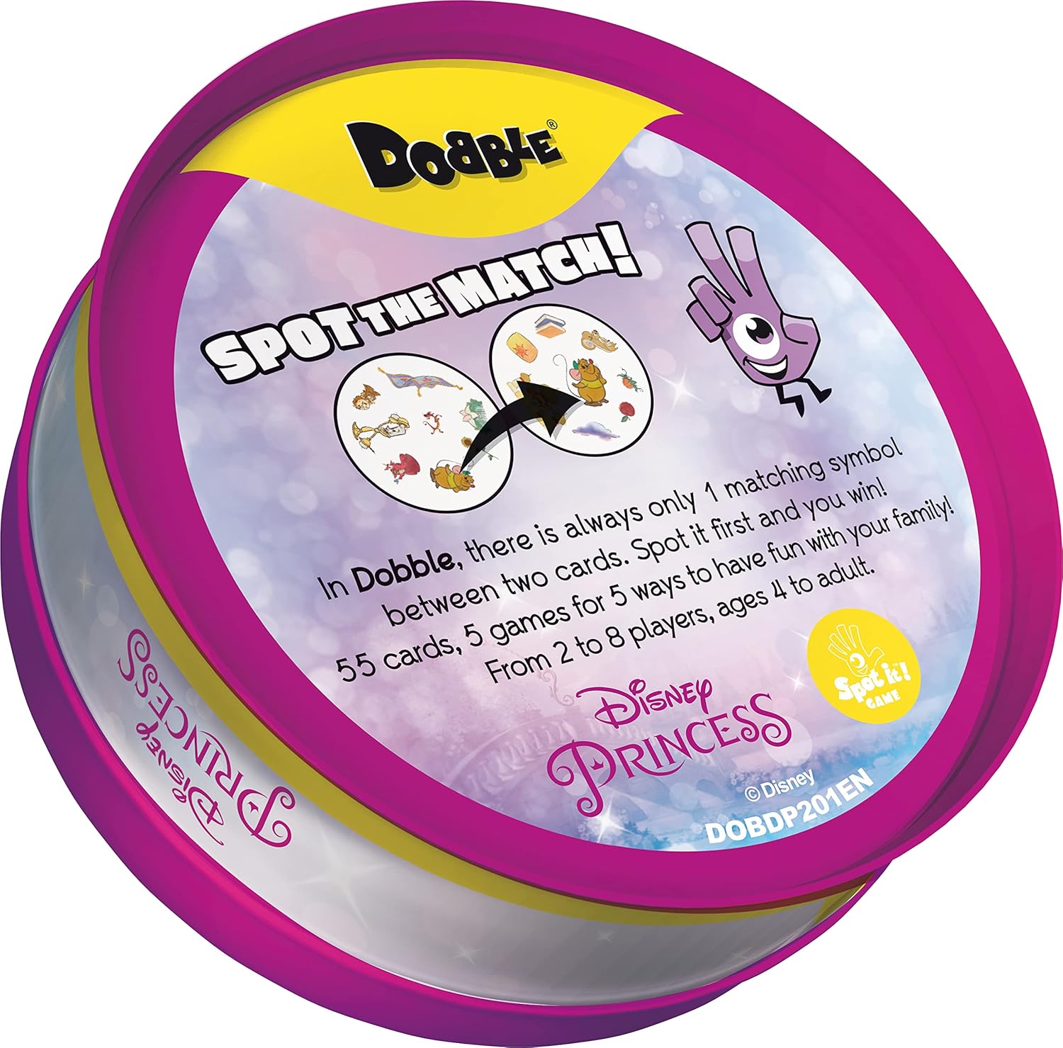 Asmodee Dobble Disney Princess Card Game