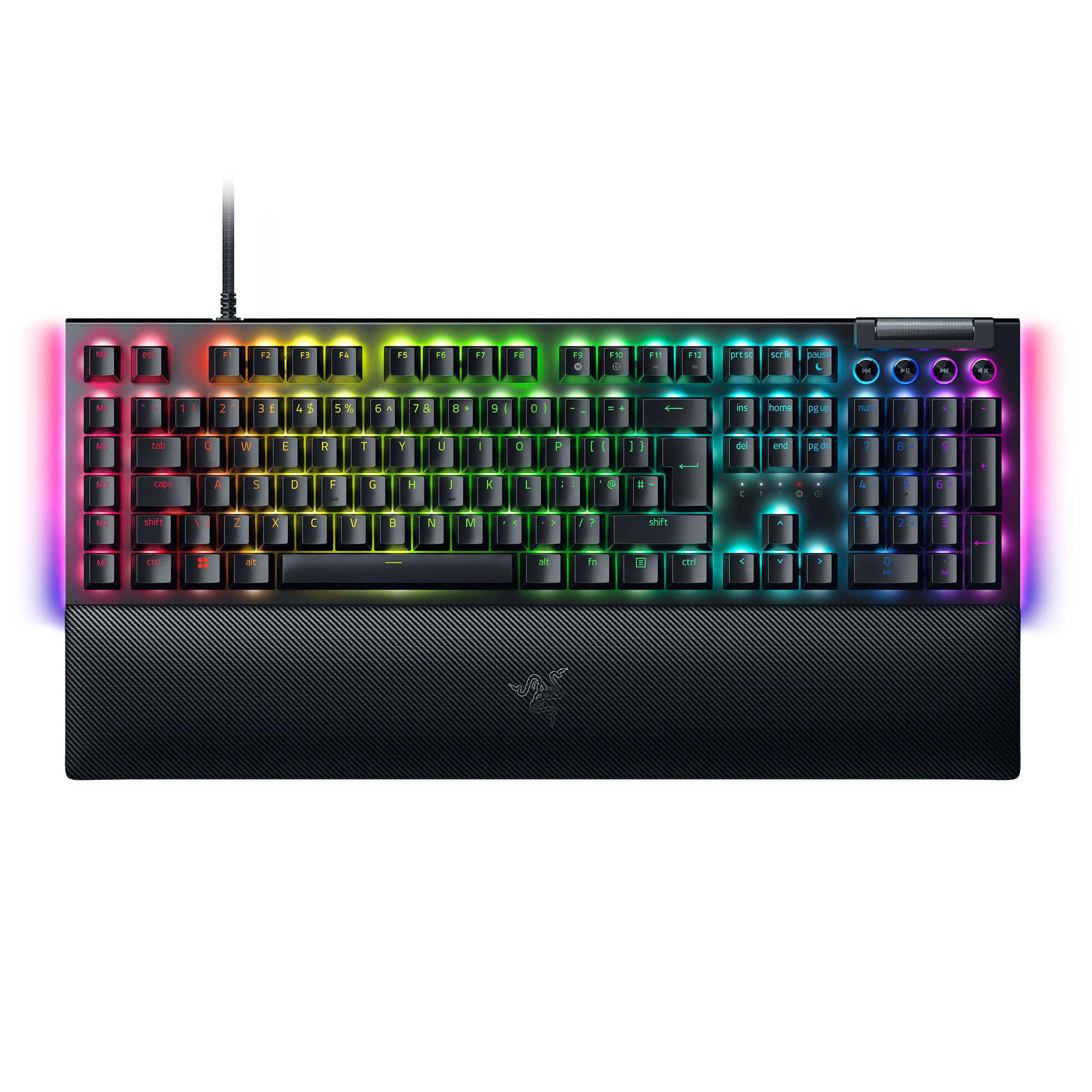Razer BlackWidow V4 - Green Switch Mechanical Gaming Keyboard with Chroma RGB