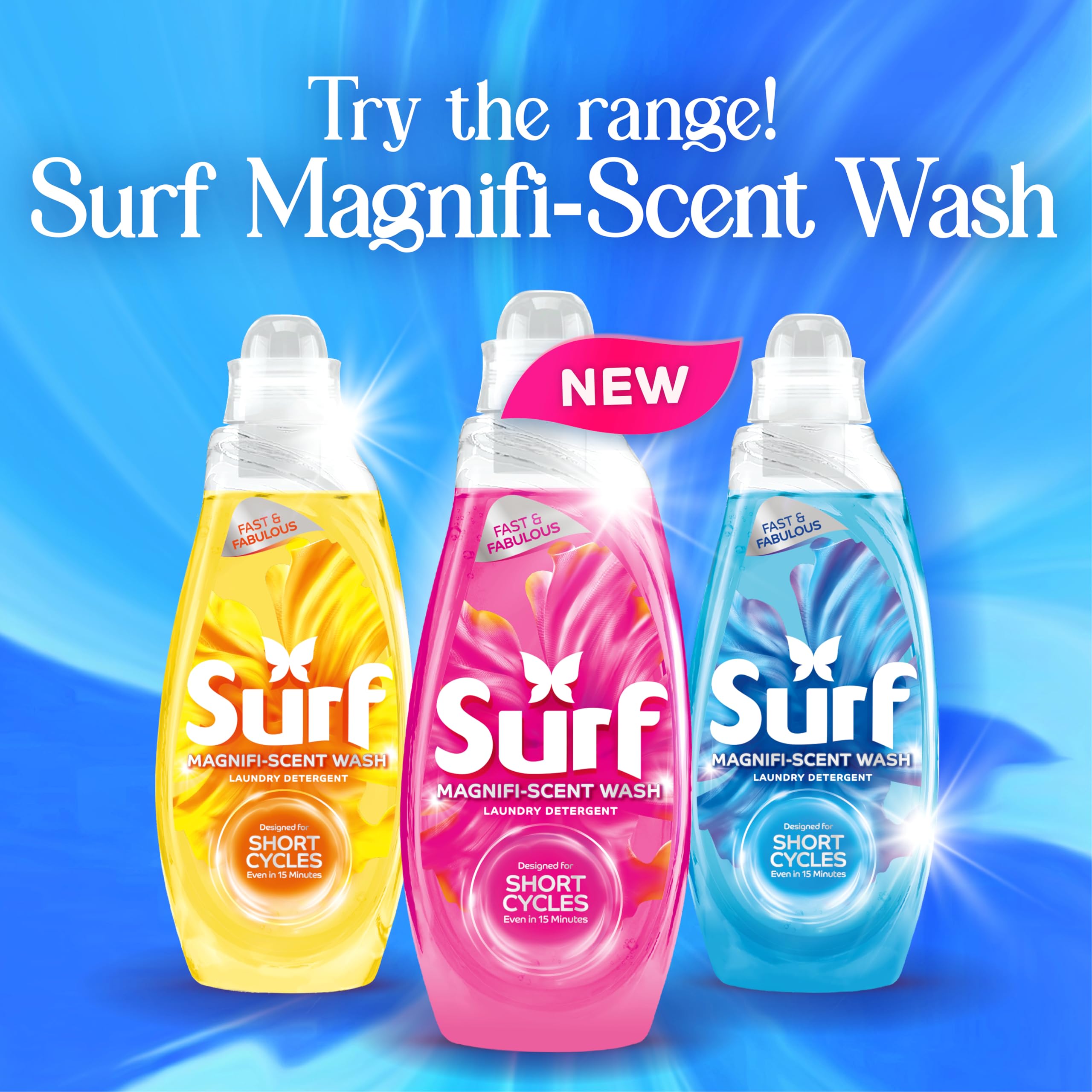 Surf - Magnifi-Scent Wash Aqua Bliss Laundry Liquid Detergent for Short Cycle