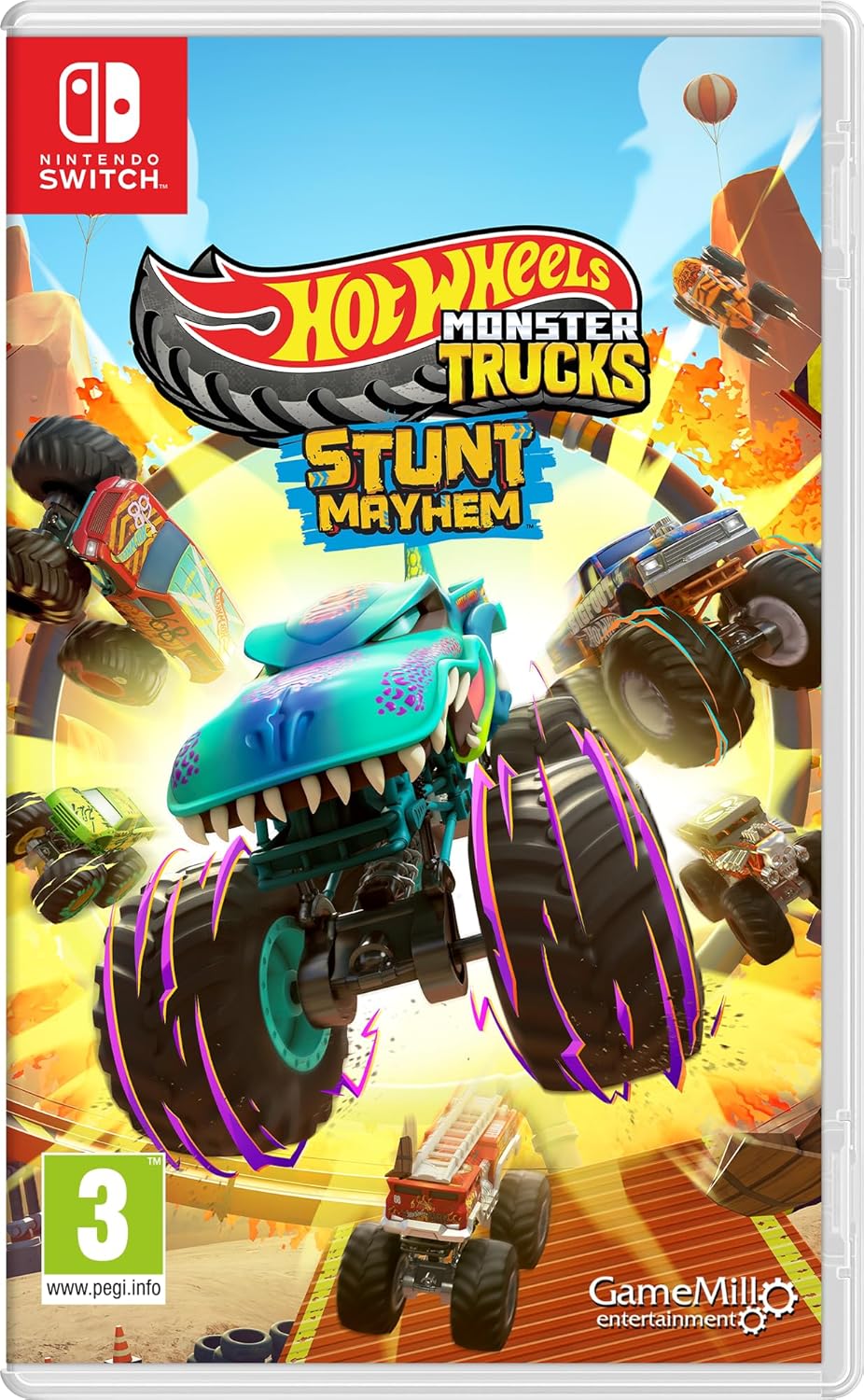 Hot Wheels Monster Trucks: Stunt Mayhem - Nintendo Switch