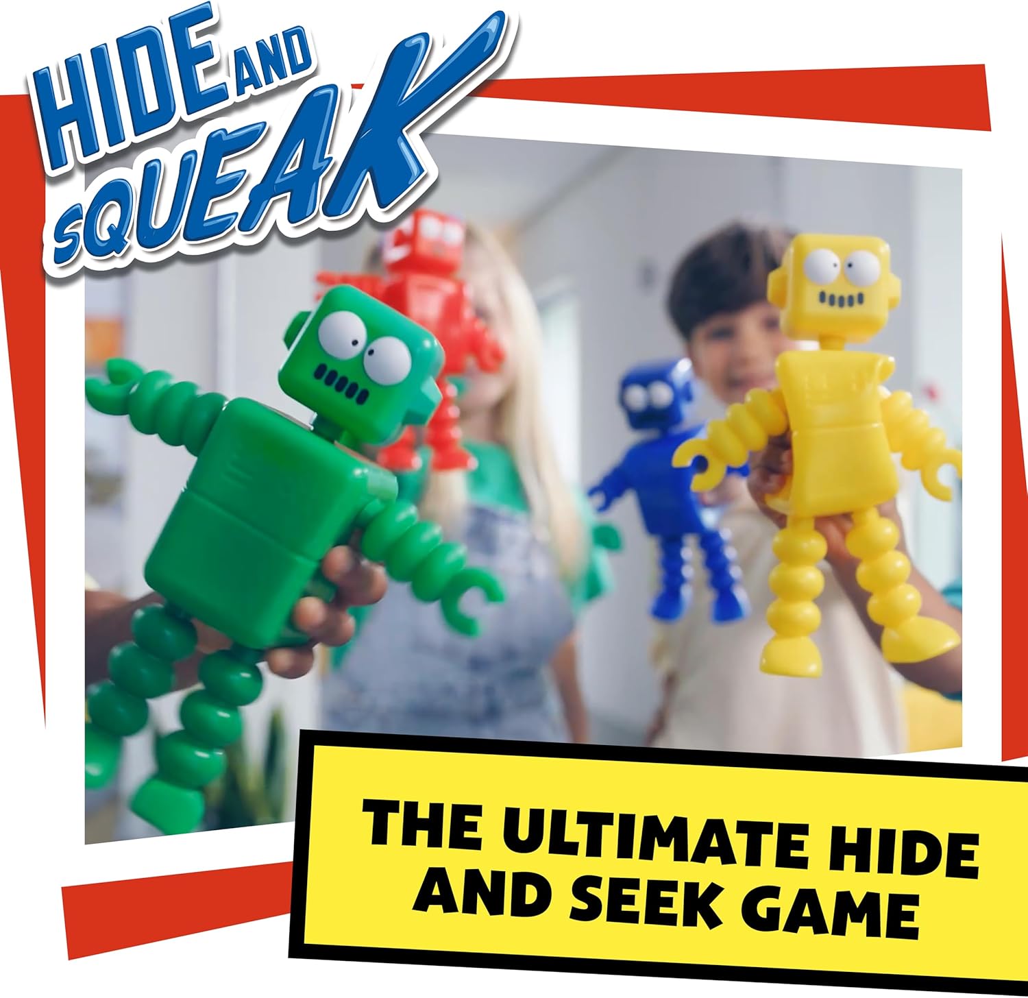 TOMY Hide and Squeak Robots Board Game