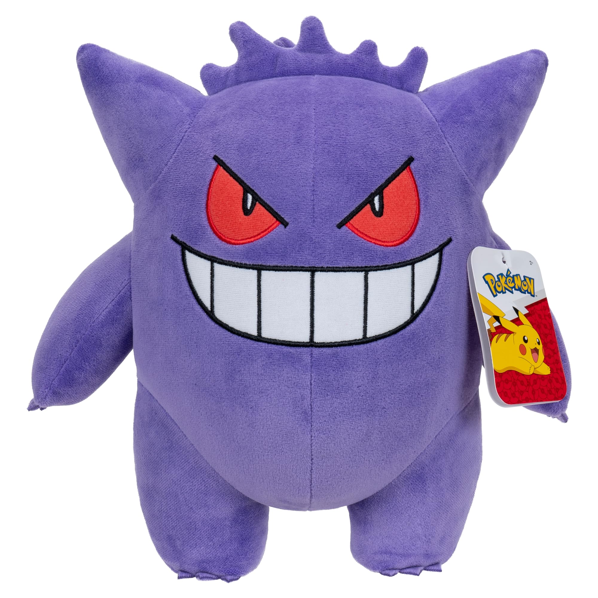 Pokémon Gengar Plush - 12-Inch Soft Stuffed Animal with Authentic Details