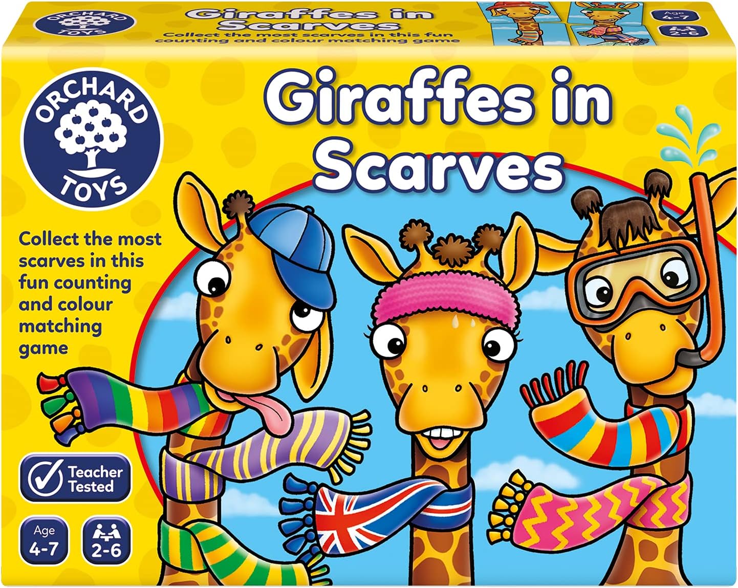 Orchard Toys Giraffes in Scarves Board Game