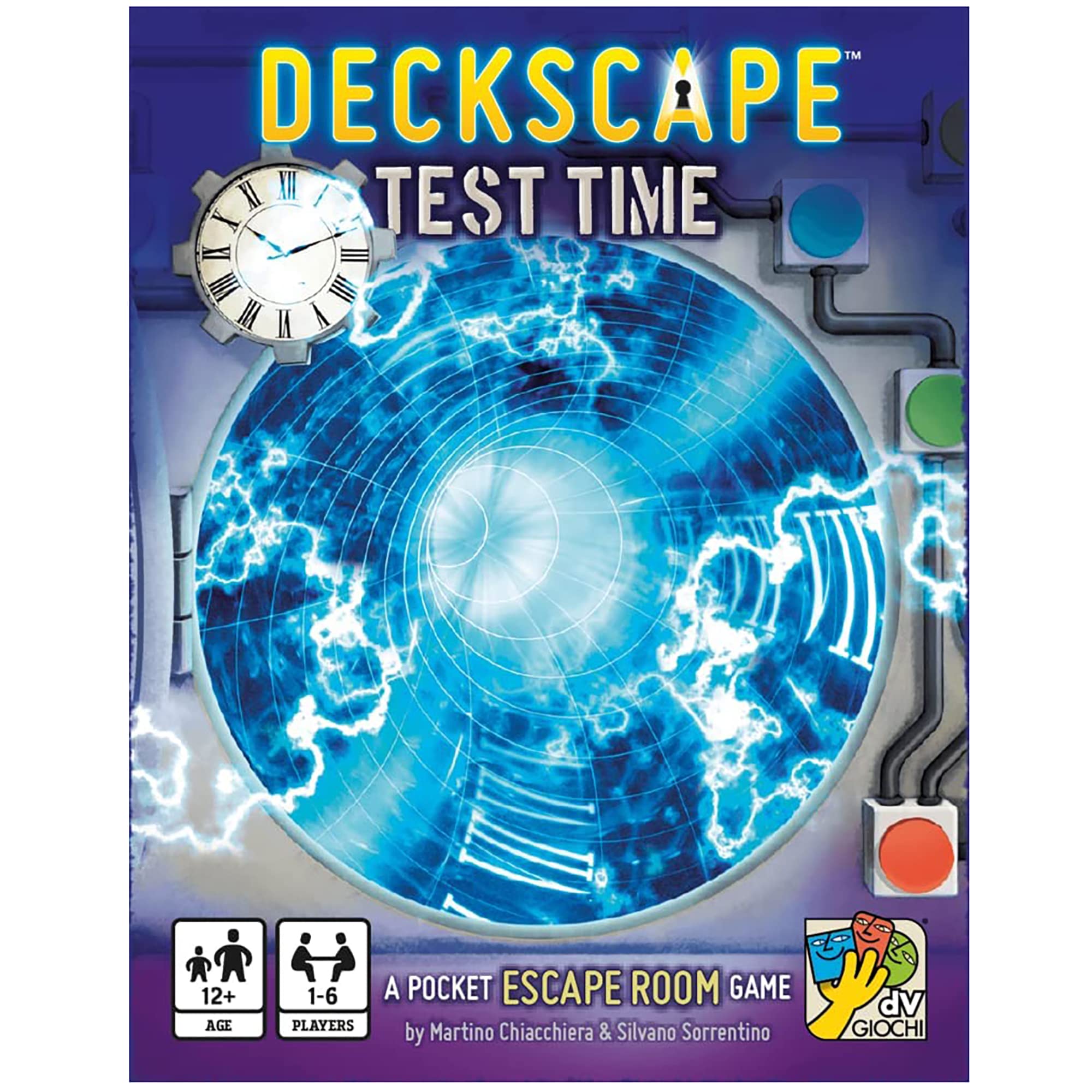 dV Giochi Deckscape: Test Time Card Game