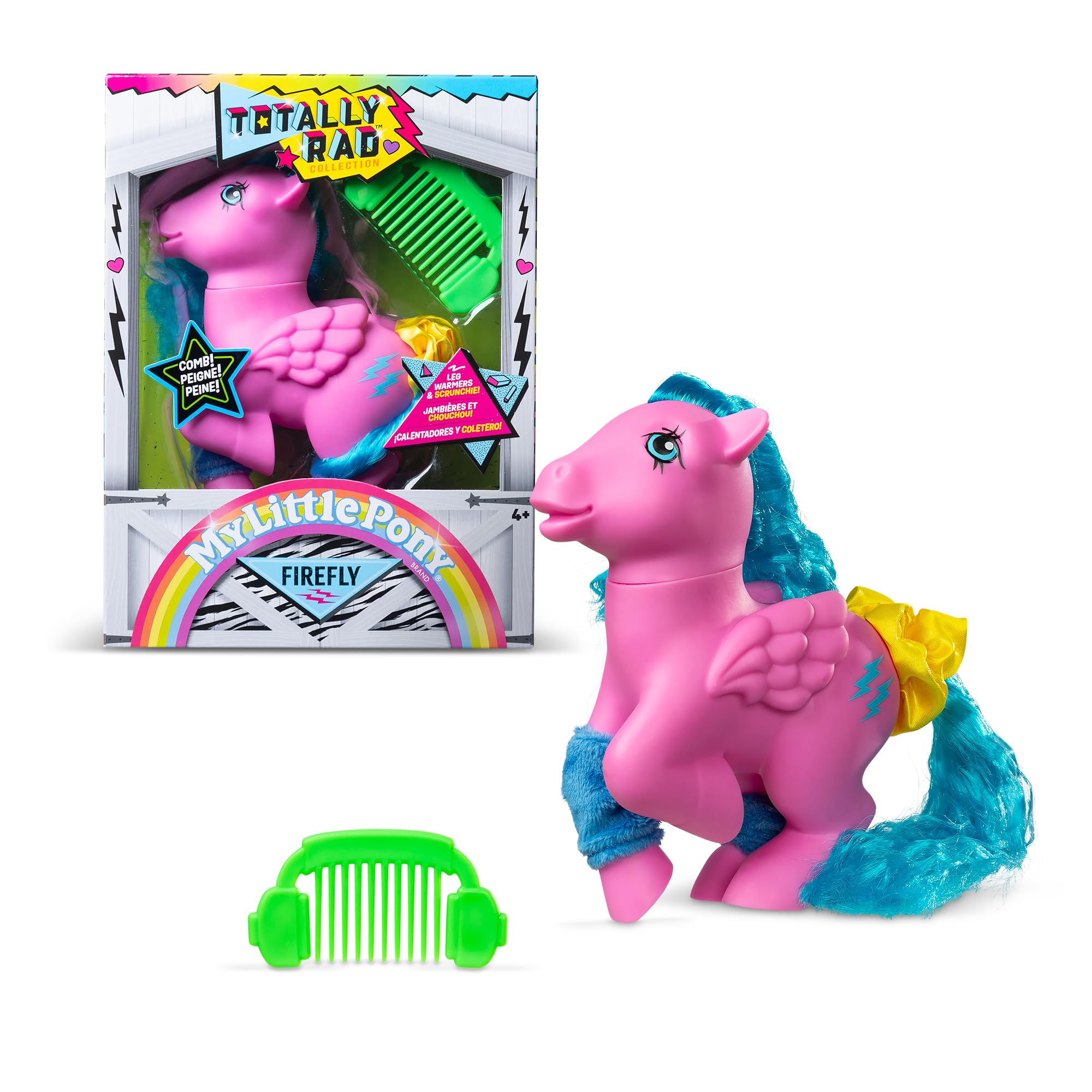 Basic Fun My Little Pony Totally Rad Collection - Firefly Retro Collectible Pony