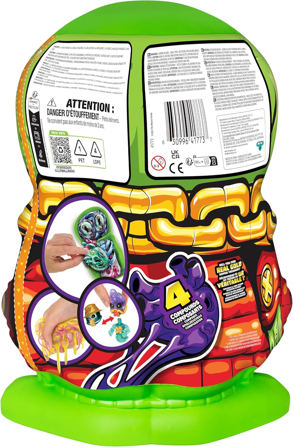 Treasure X Mega Alien Dissection - 12" Alien Playset with 35+ Surprises, Ages 5+