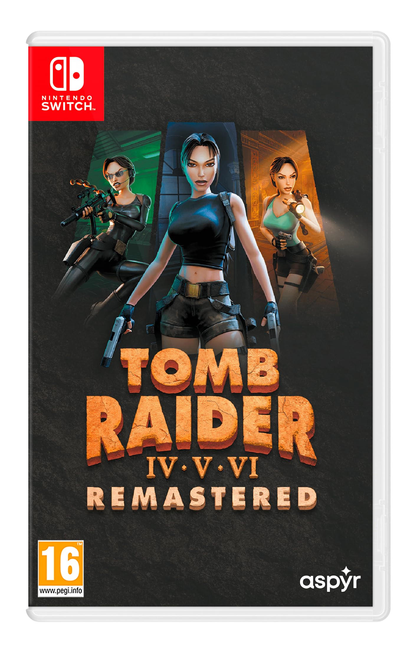 Tomb Raider IV-VI Remastered Starring Lara Croft - Nintendo Switch