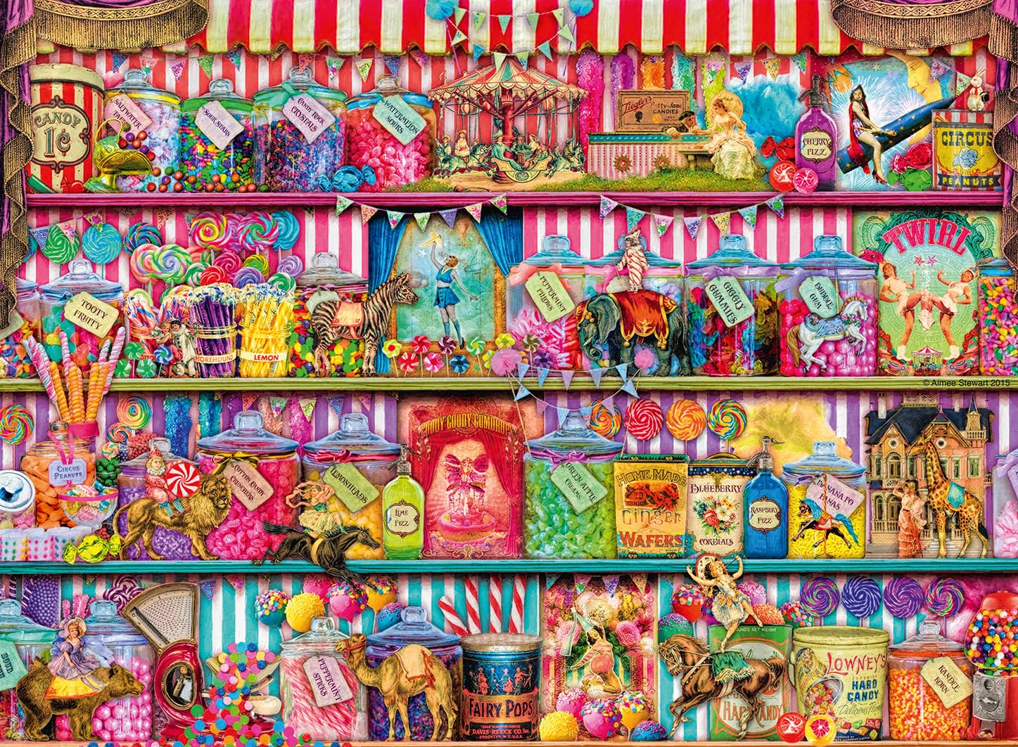Ravensburger The Sweet Shop 500 Piece Jigsaw Puzzle for Adults and Kids