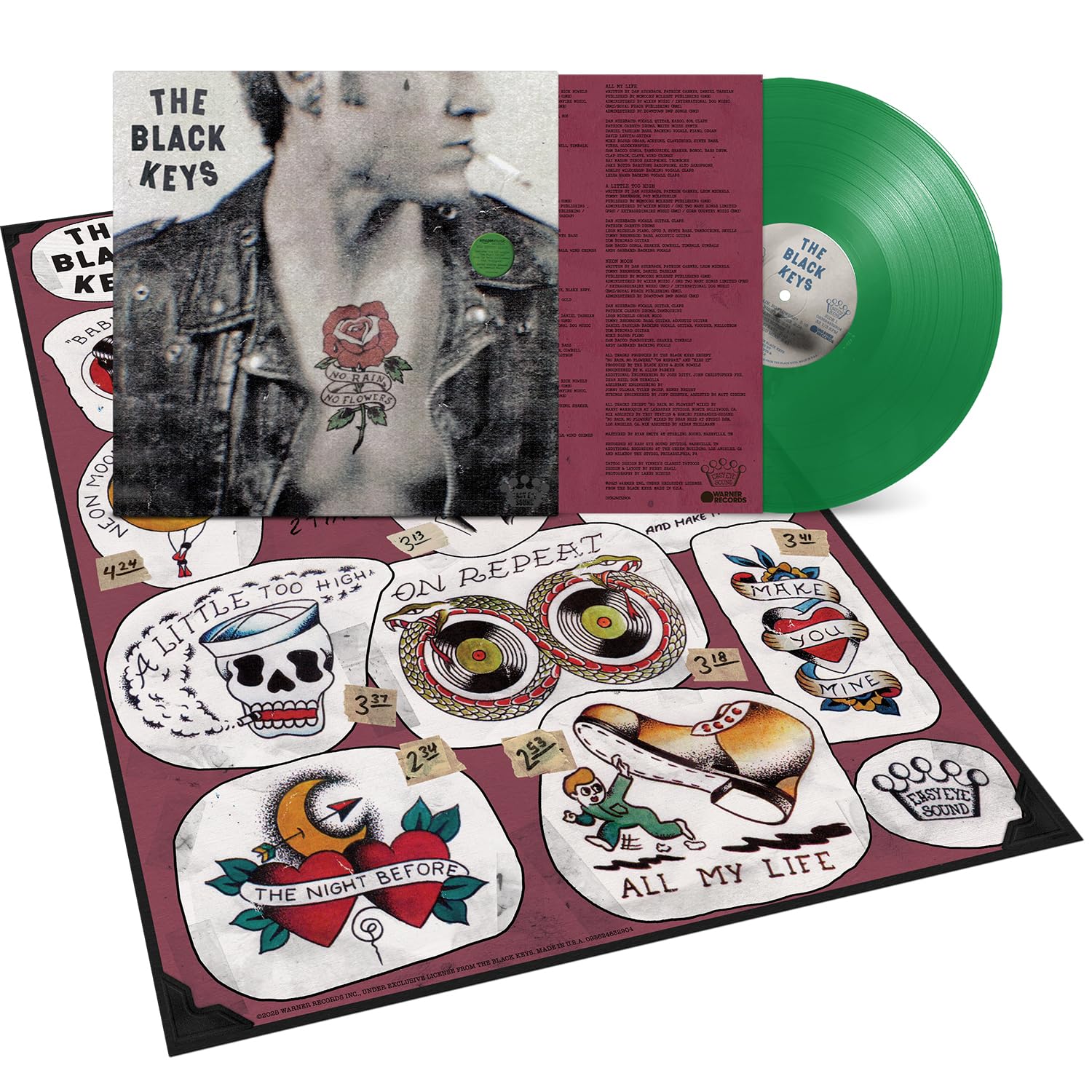 The Black Keys - No Rain, No Flowers (Amazon Exclusive Emerald Green Vinyl)