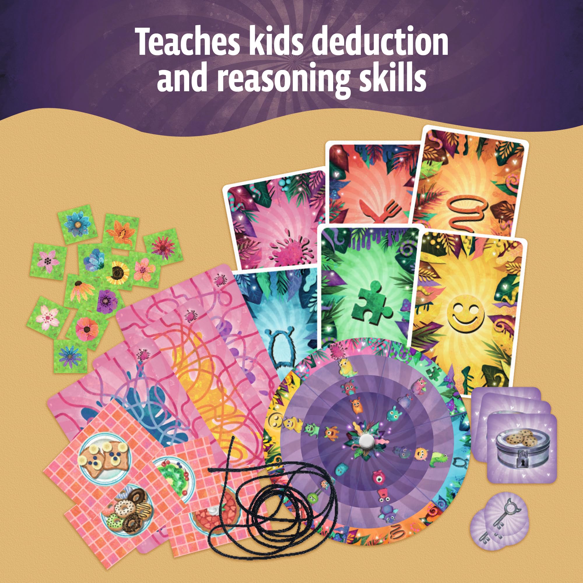 Thames & Kosmos EXIT: Kids - Riddles in Monsterville Escape Room Card Game