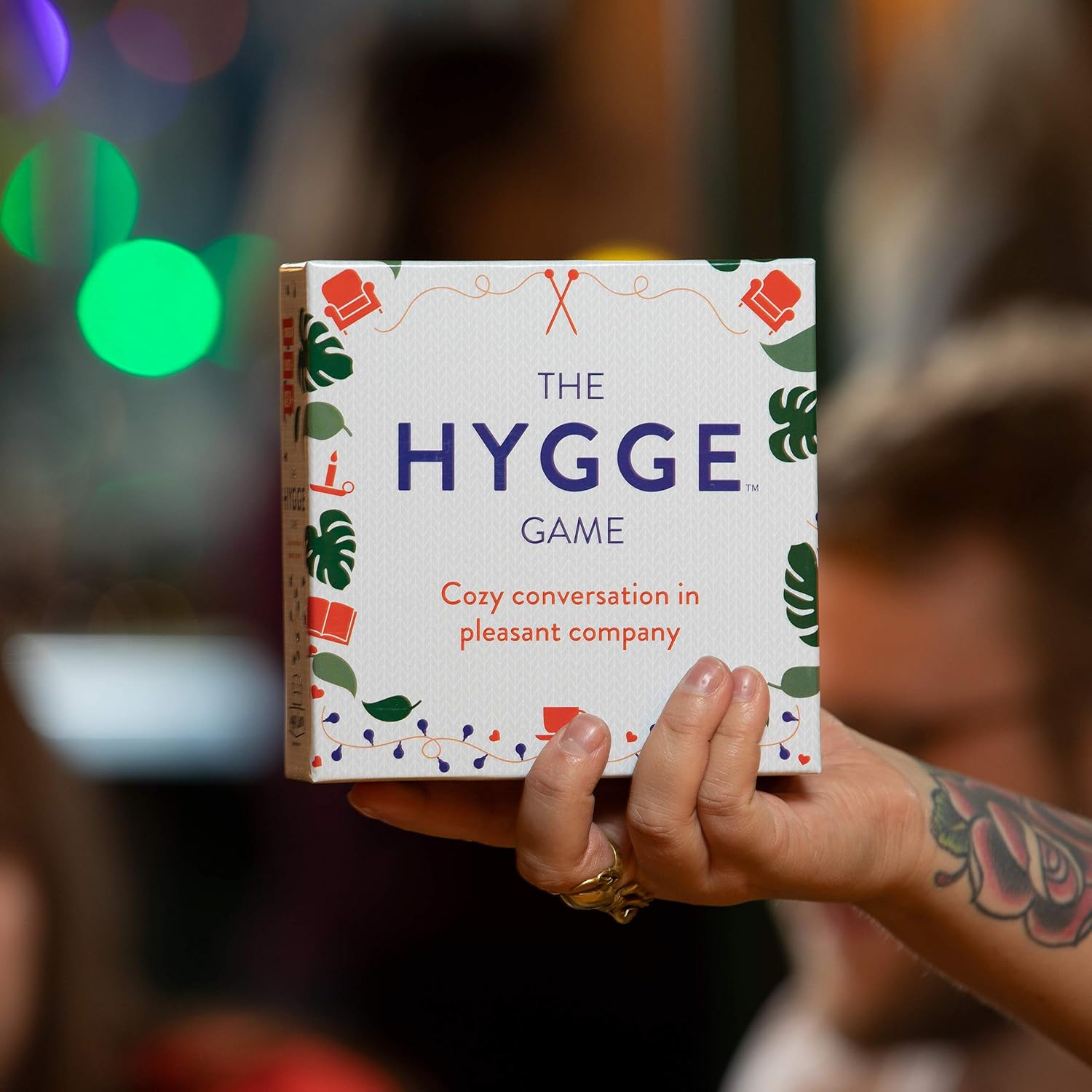 The Hygge Game 21071 Cozy Conversation Card Game