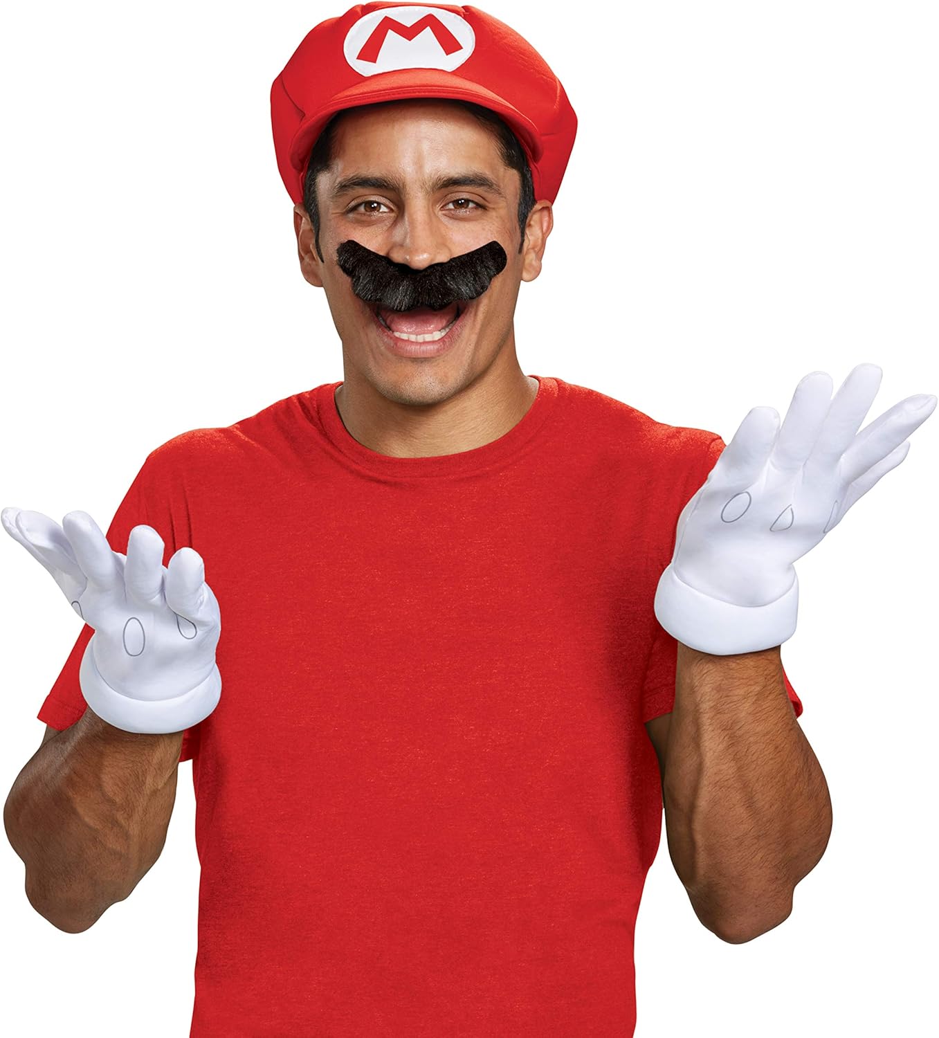 Nintendo Super Mario Brothers - Disguise Mario Hat & Moustache Costume Accessory