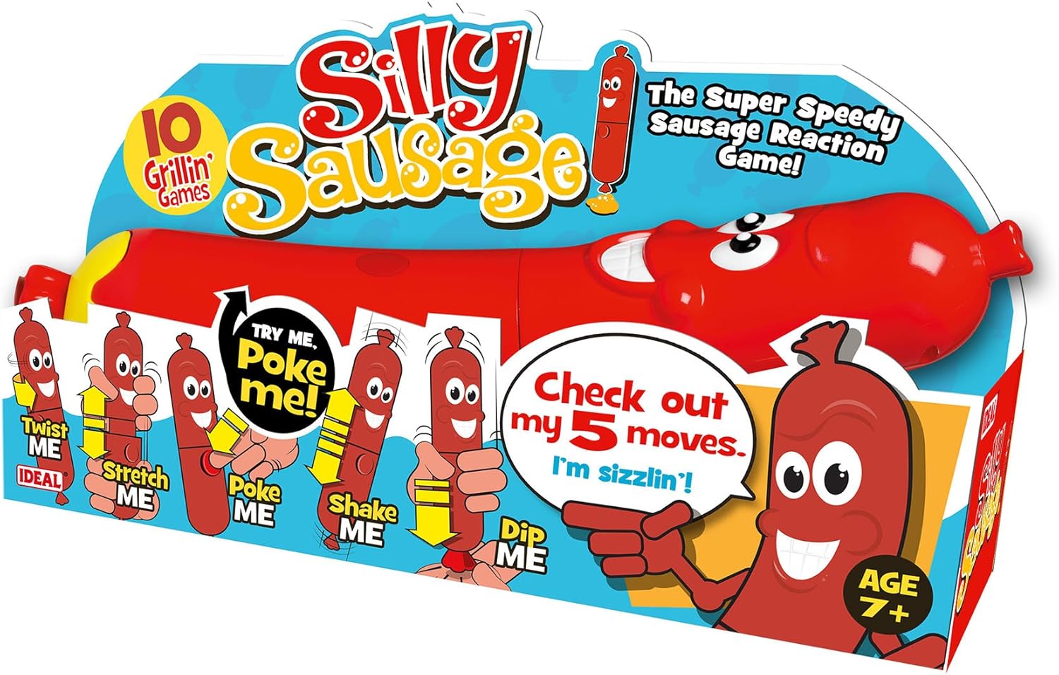 Ideal Silly Sausage Game - Reaction Challenge for Kids & Family