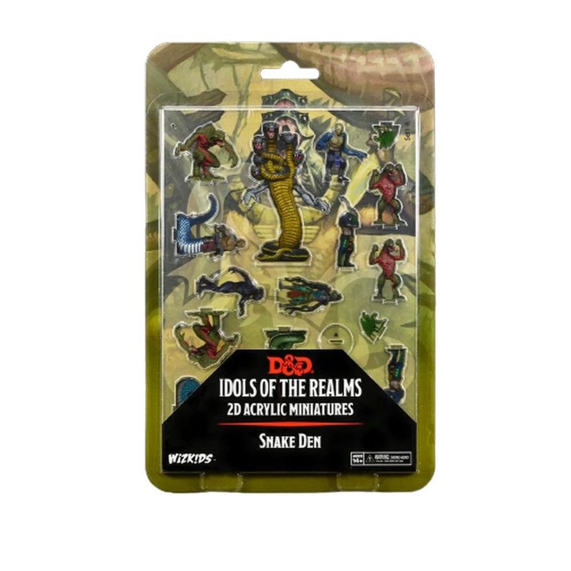 WizKids D&D Idols of the Realms: Snake Den - Scales & Tails 2D Miniatures