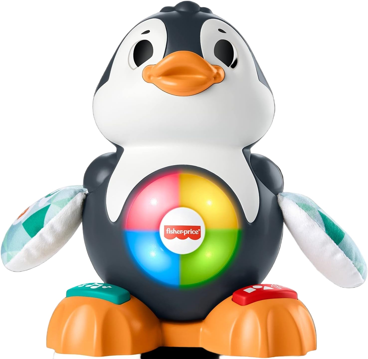 Fisher-Price Linkimals Cool Beats Penguin Musical Toy - Educational Light-Up Penguin for Toddlers 6M+