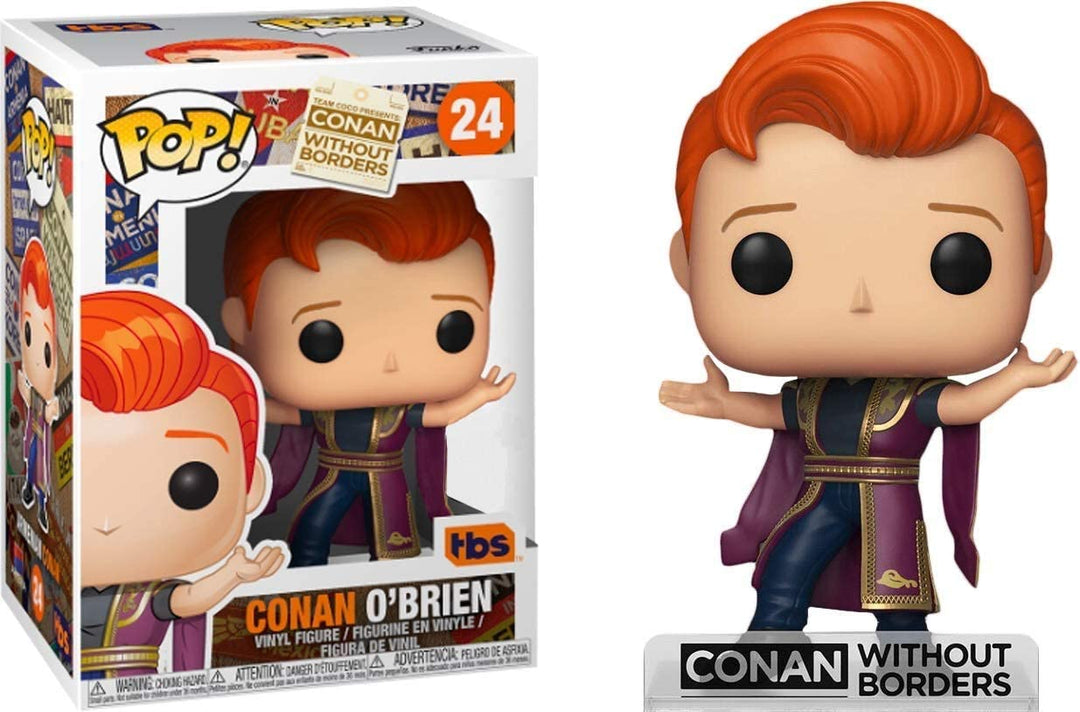 Conan Sin Fronteras Conan O'Brien Excluir Funko 34930 Pop! Vinilo n. ° 24