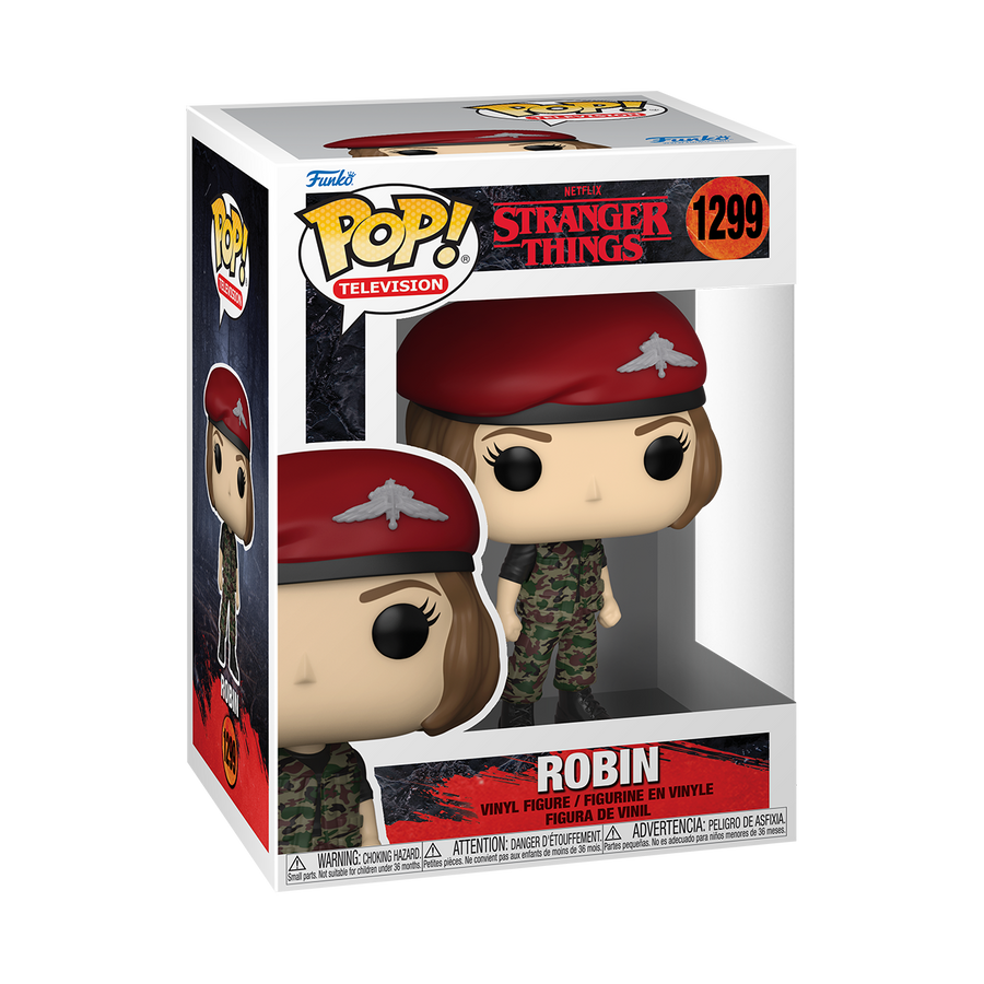 Funko Pop! Television Stranger Things - Robin Hunter Outfit Vinyl Figure (65635)