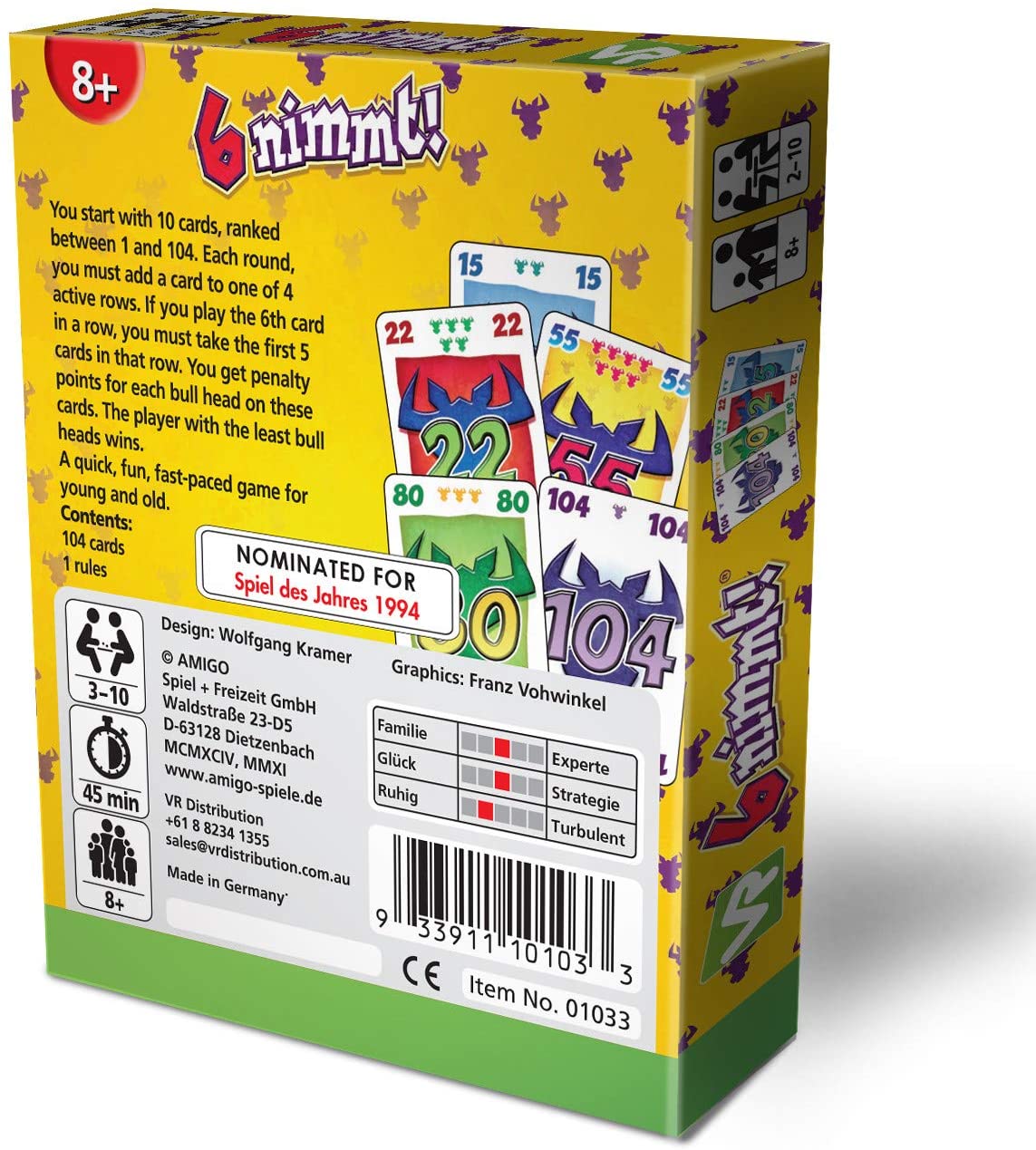 Amigo 6 Nimmt Card Game