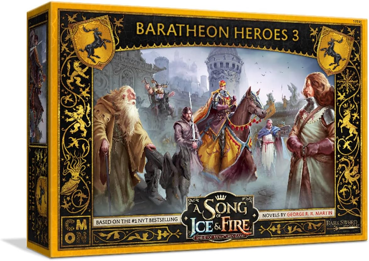 A Song of Ice and Fire: Baratheon Heroes 3 Box Set by CMON
