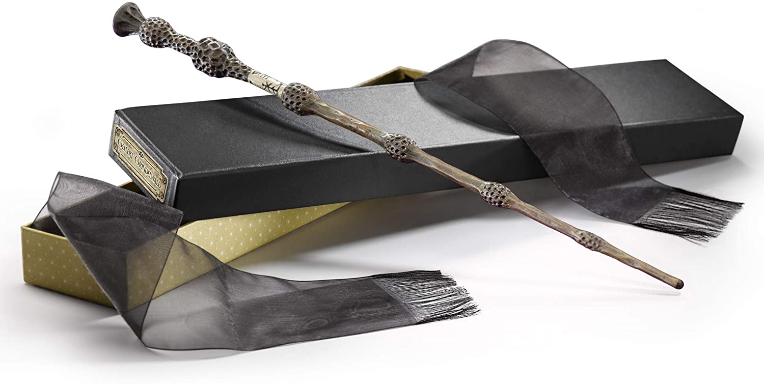 The Noble Collection Fantastic Beasts - Gellert Grindelwald Wand with Collector Box