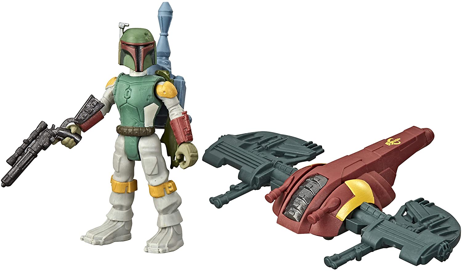 Star Wars Mission Fleet Boba Fett Capture in the Clouds - Action Figure & Vehicle Playset