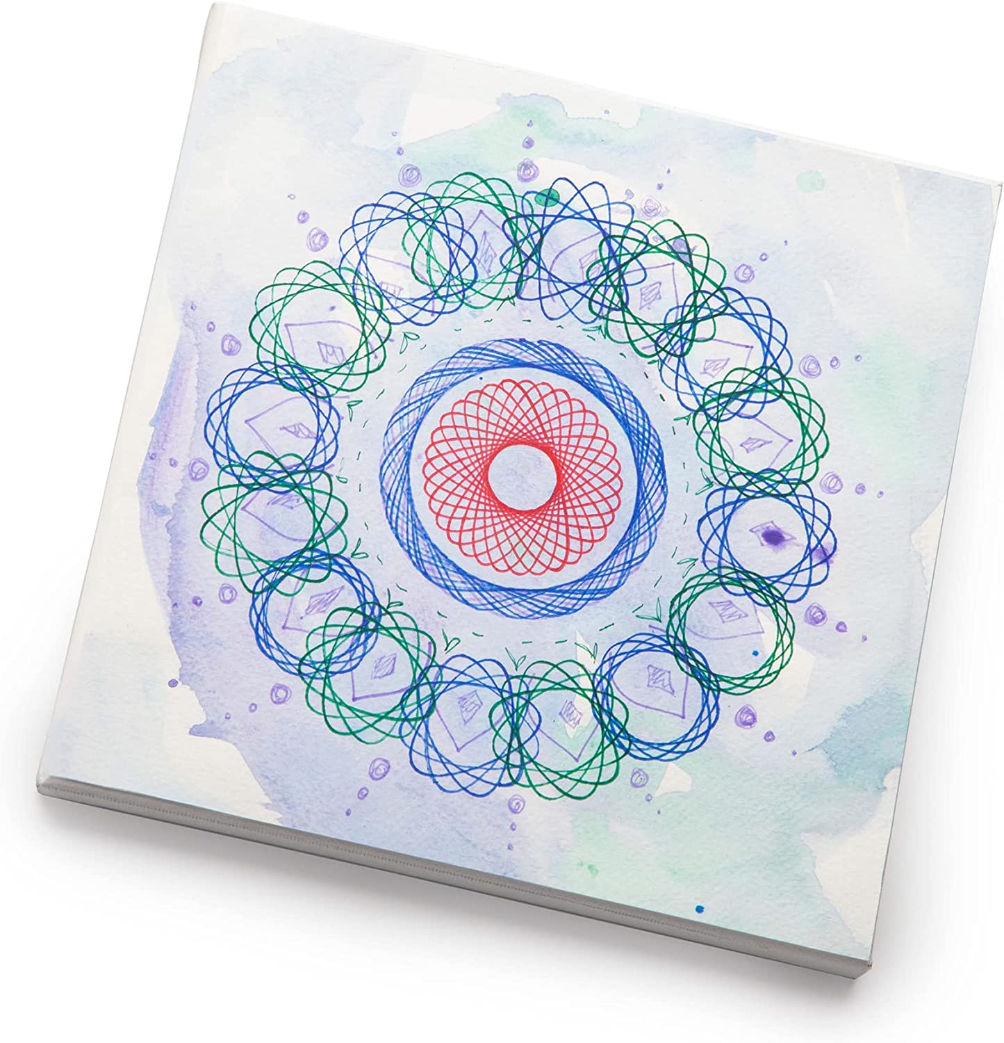Mandala Spirograph Set - Create Artistic Designs with 15-Piece Kit for Ages 8+