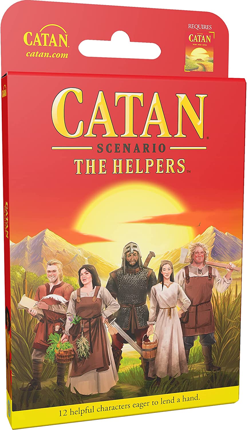 Catan Scenarios: The Helpers Expansion for Catan Board Game