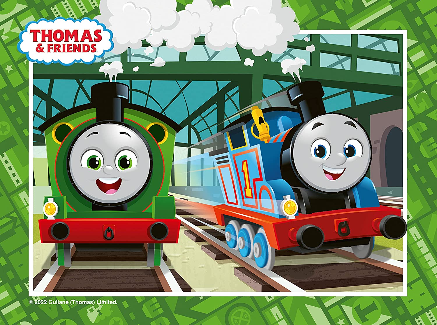 Ravensburger Thomas & Friends 4-in-a-Box Jigsaw Puzzle Set - 72 Pieces, Ages 3 and Up