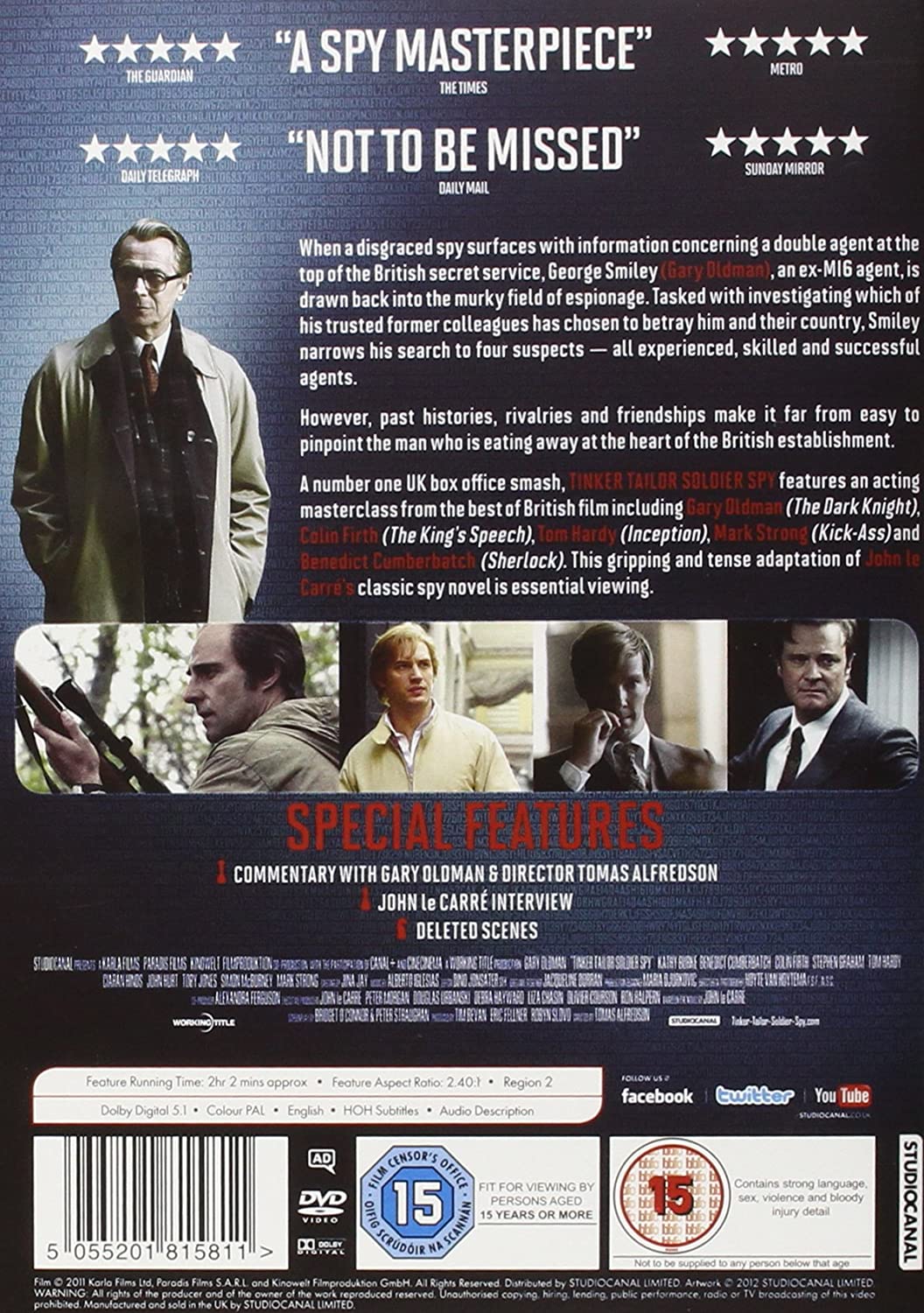 Tinker Tailor Soldier Spy (2011) - DVD