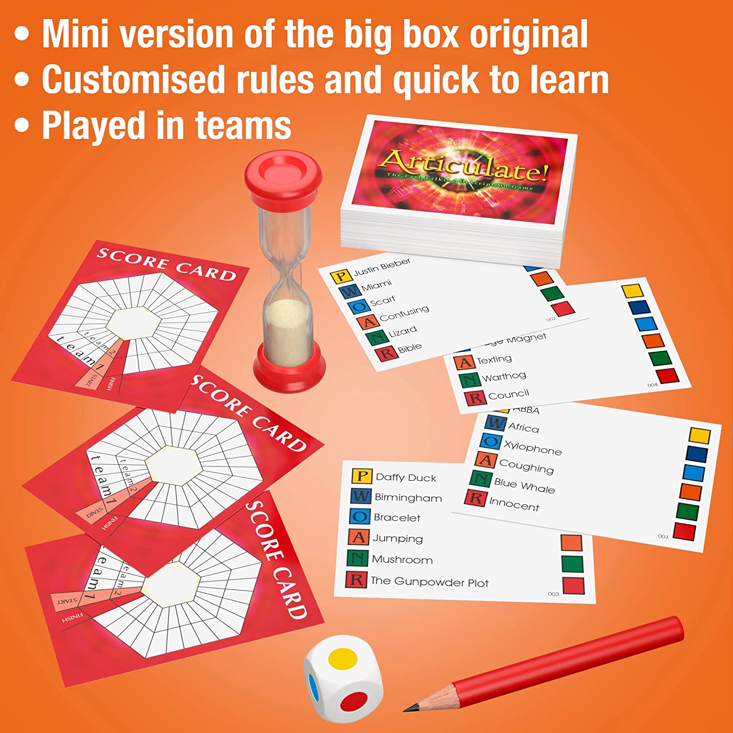 Drumond Park Articulate Mini Travel Board Game