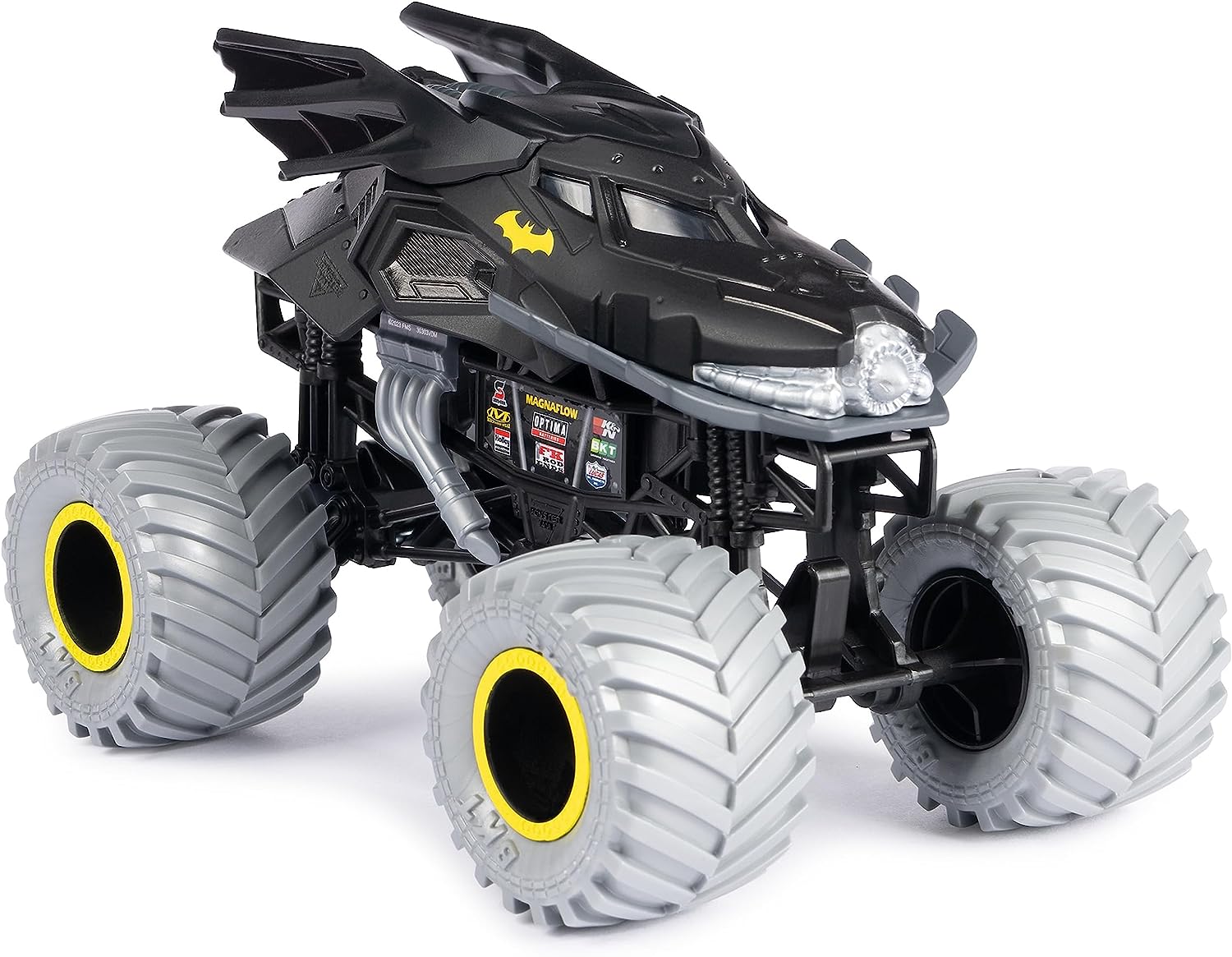 Batman Monster Jam Monster Truck - 1:24 Scale Die-Cast Vehicle for Kids