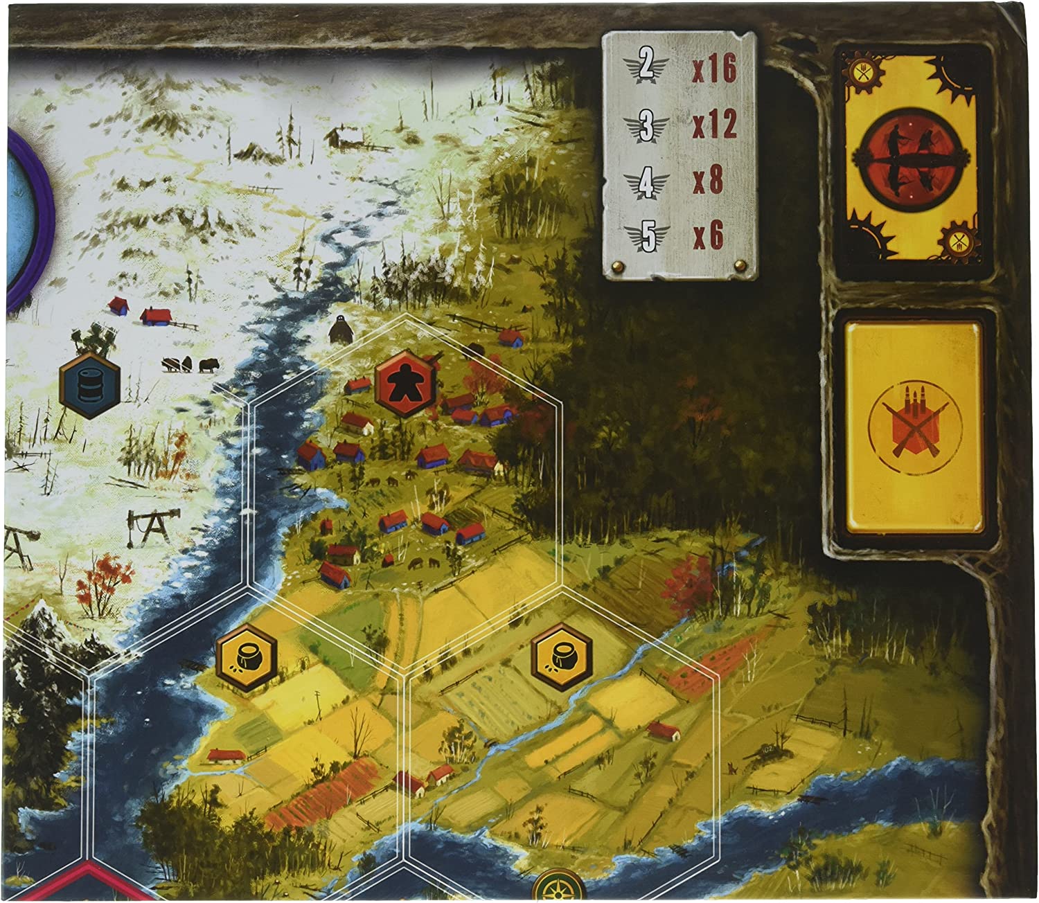 Stonemaier Games Scythe Game Board Extension