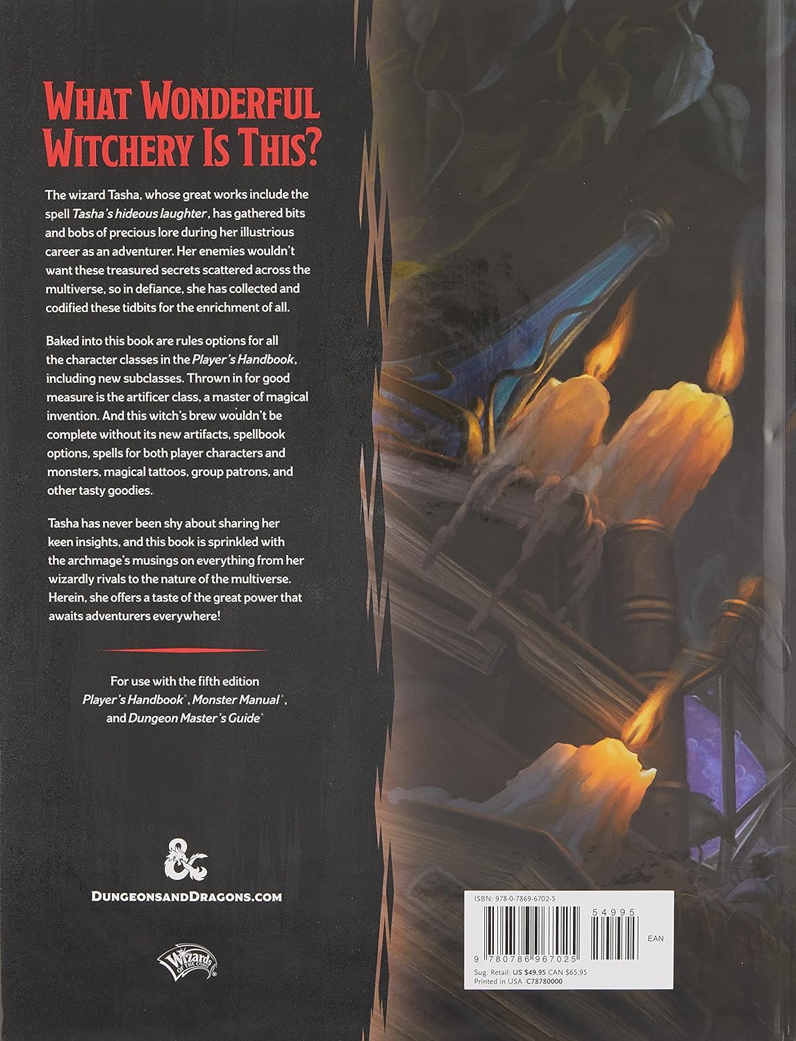 Wizards of the Coast Dungeons & Dragons: Tasha’s Cauldron of Everything Rulebook