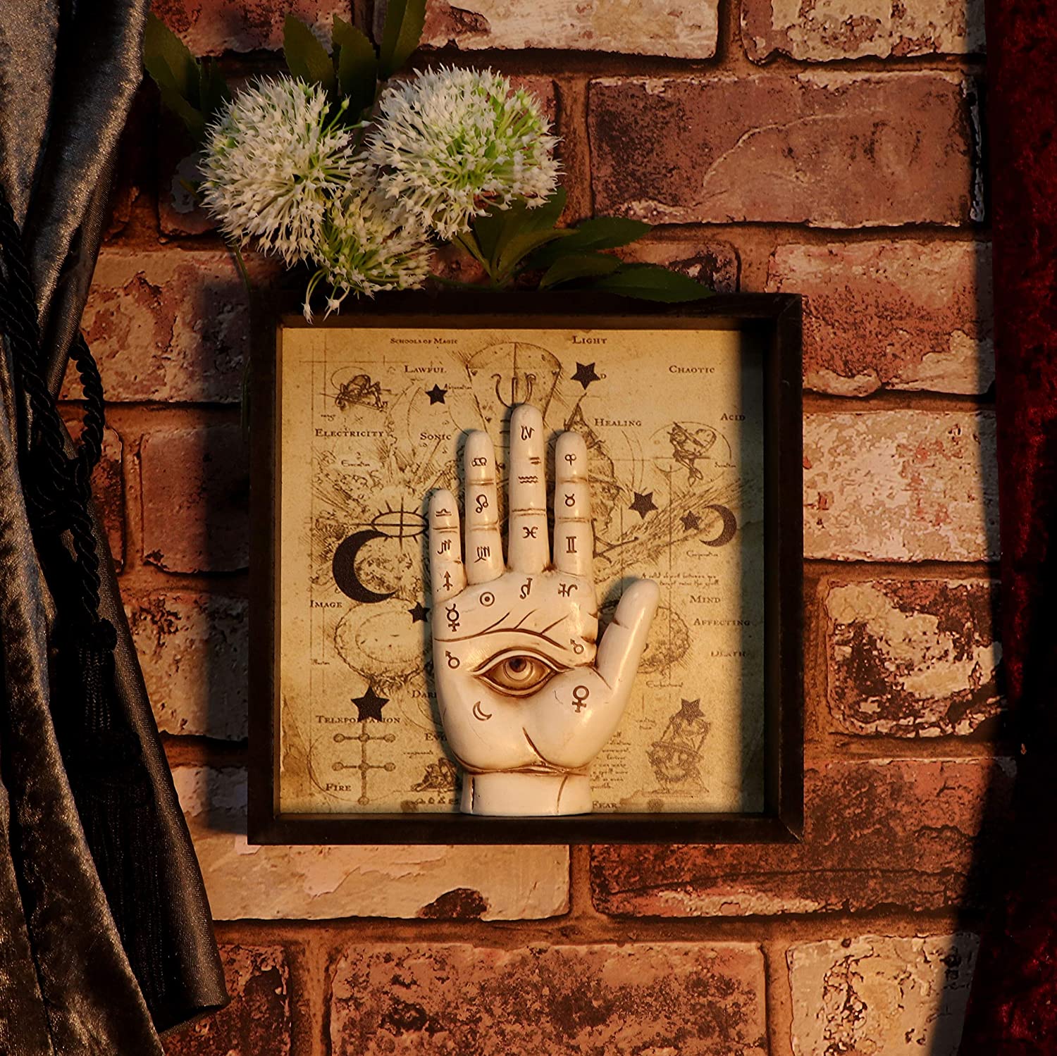 Nemesis Now - Palmistry Companion Framed Chiromancy Wall Art
