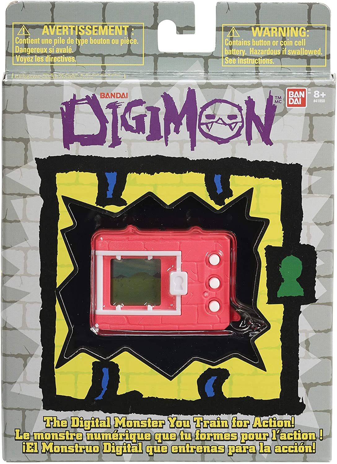 Digimon (Original): Neon Red - Virtual Monster Pet by Tamagotchi, 41861
